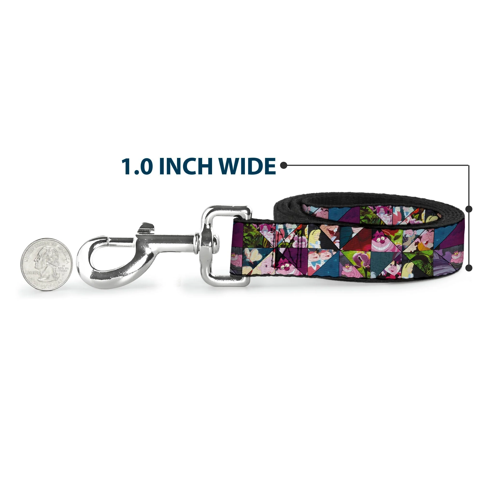 Dog Leash - Alice in Wonderland Kaleidoscope Scenes - Image 5