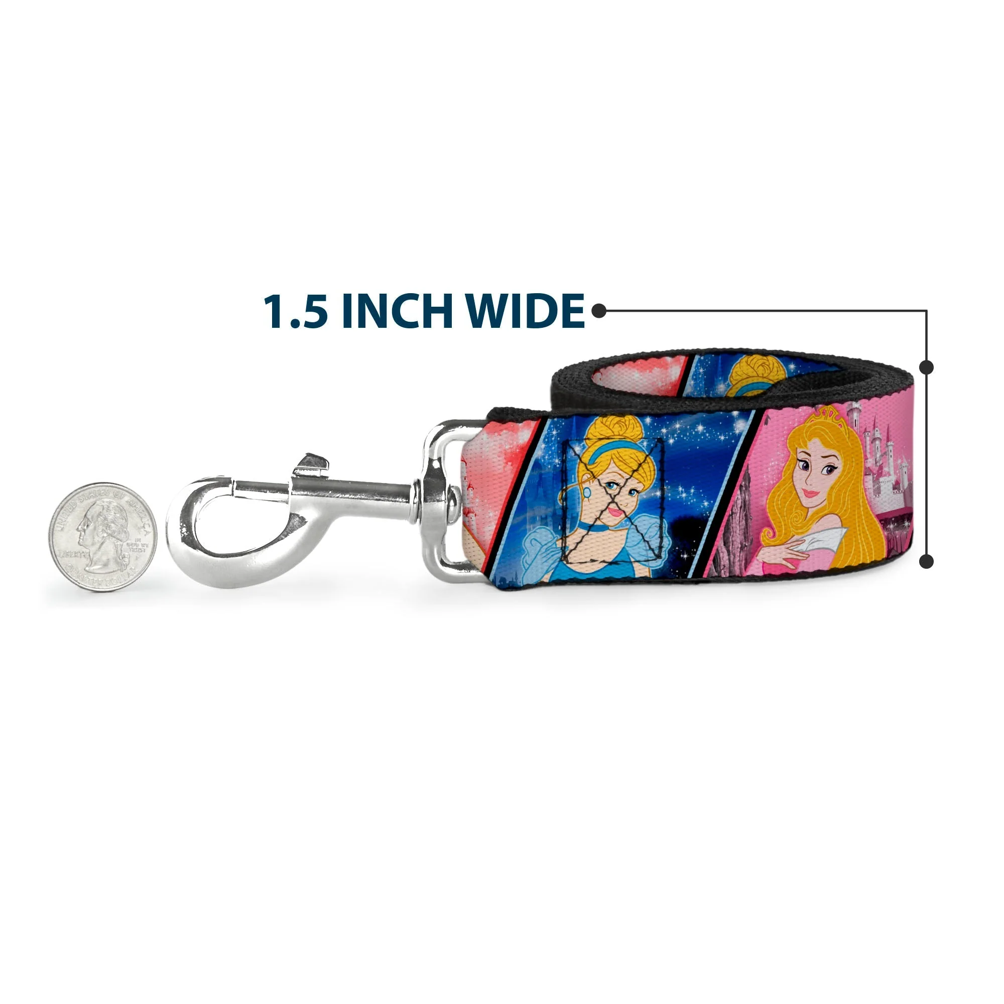 Dog Leash - Anna/Snowflakes Frozen Art Collection Poses - Image 6