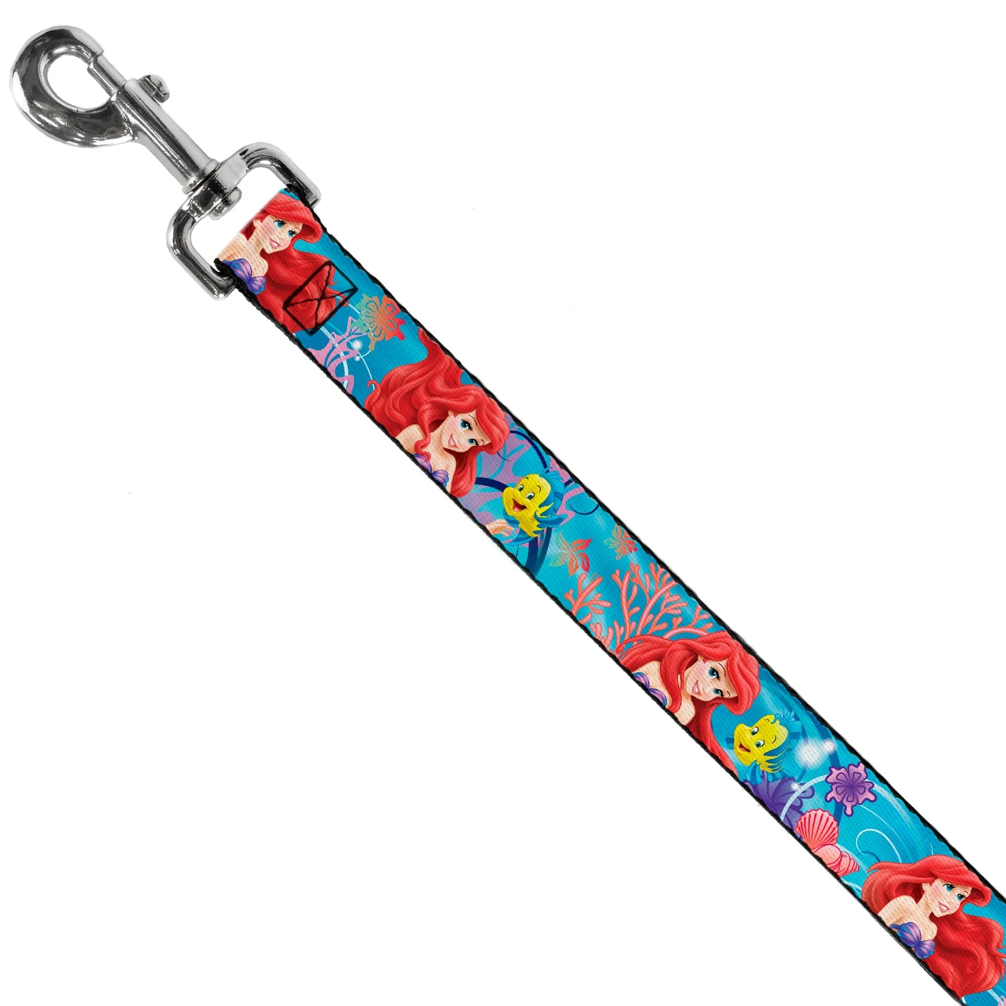 Dog Leash - Ariel & Flounder Vivid Underwater Poses - Image 2