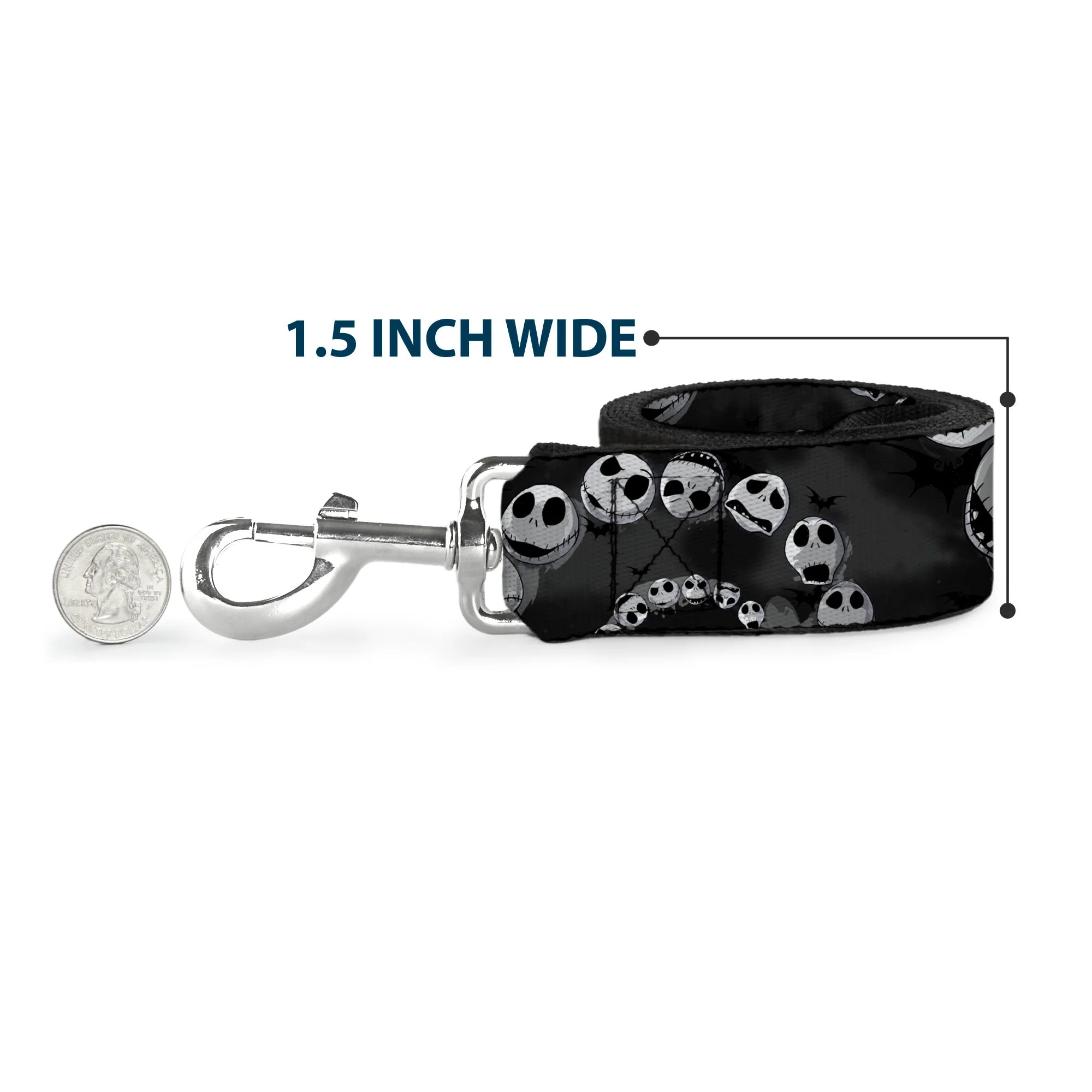 Dog Leash - Aristocats Marie 3-Poses BECAUSE IM A LADY THATS WHY Black/White/Pink - Image 6