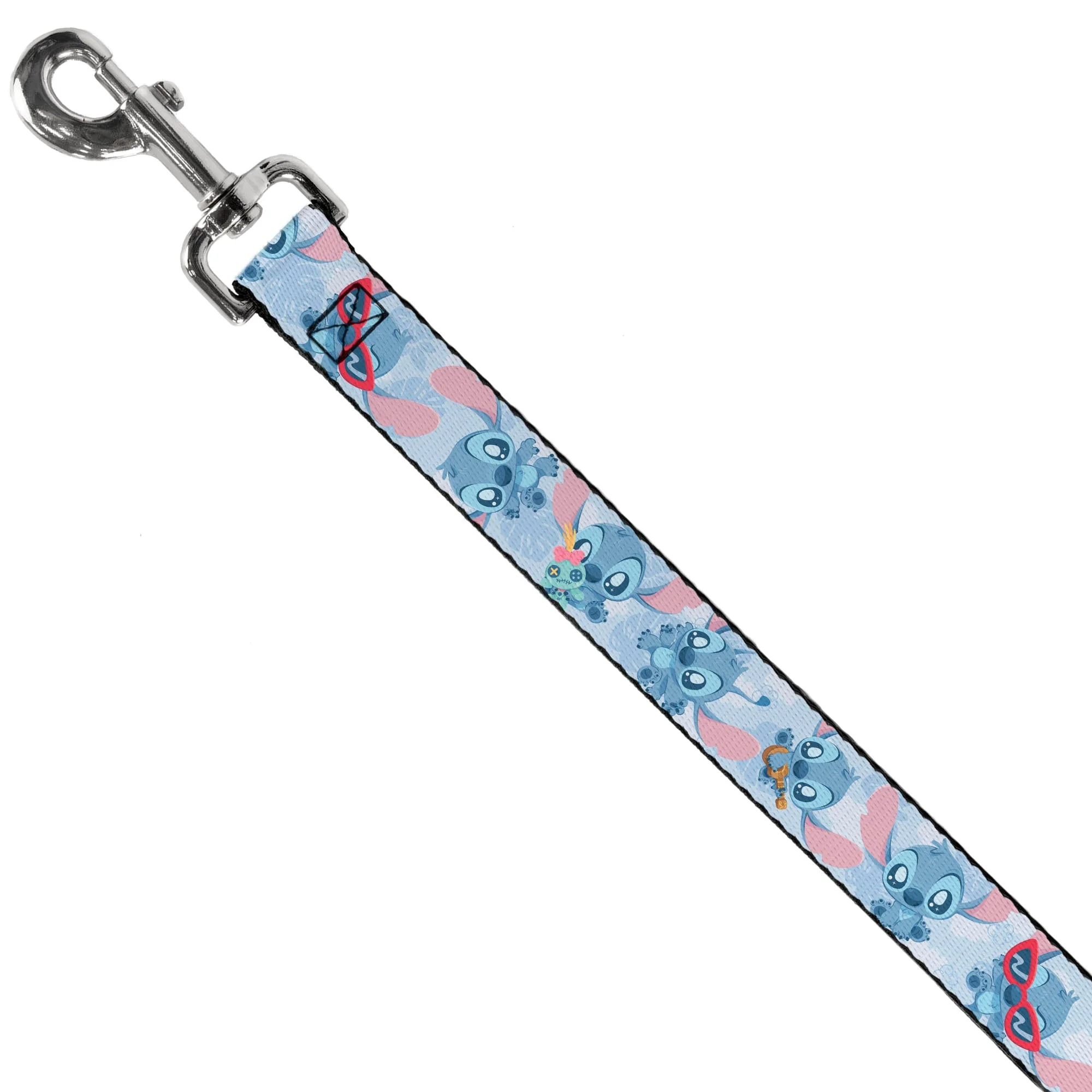 Dog Leash - Baby Stitch Poses Close-Up Baby Blue - Image 2