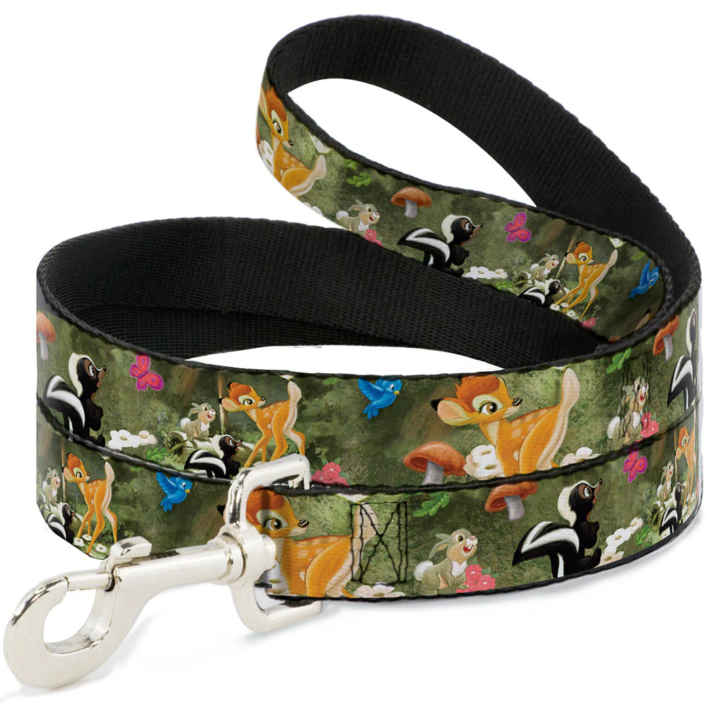 Dog Leash - Bambi & Friends Scene