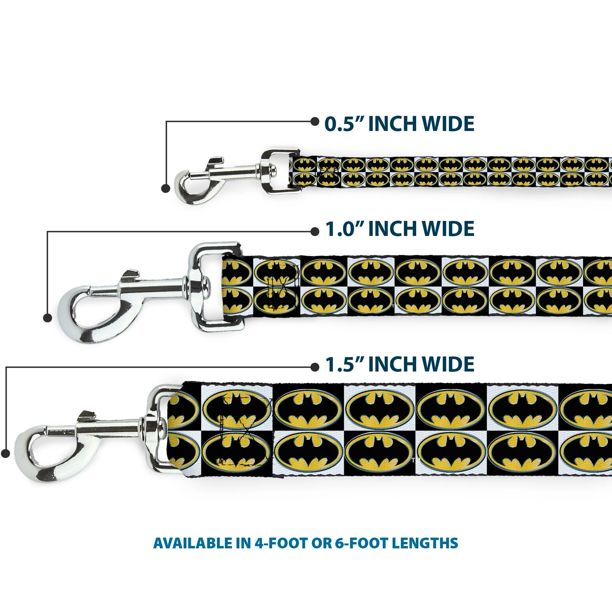 Dog Leash - Batman Shield Checkers - Image 3