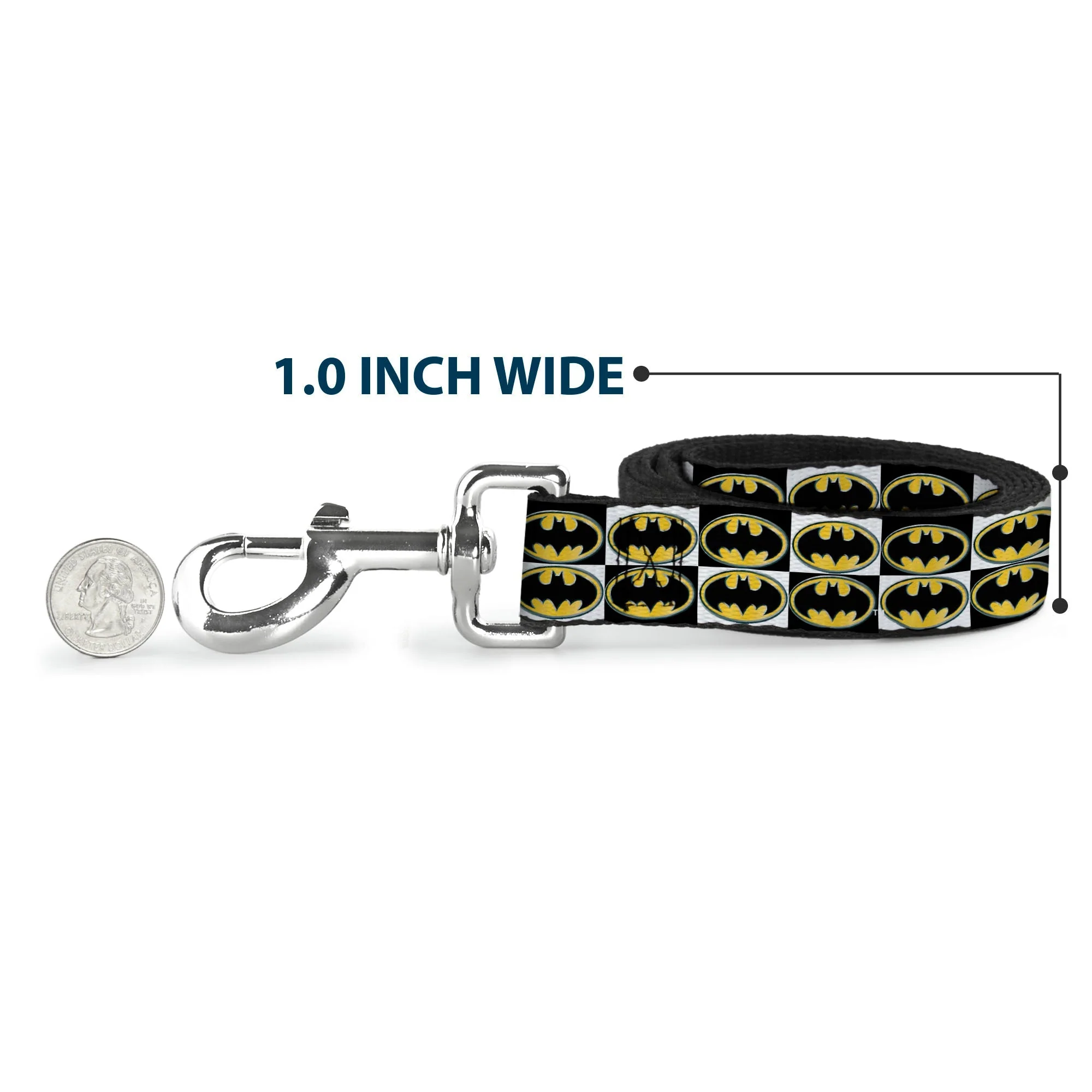Dog Leash - Batman Shield Checkers - Image 5