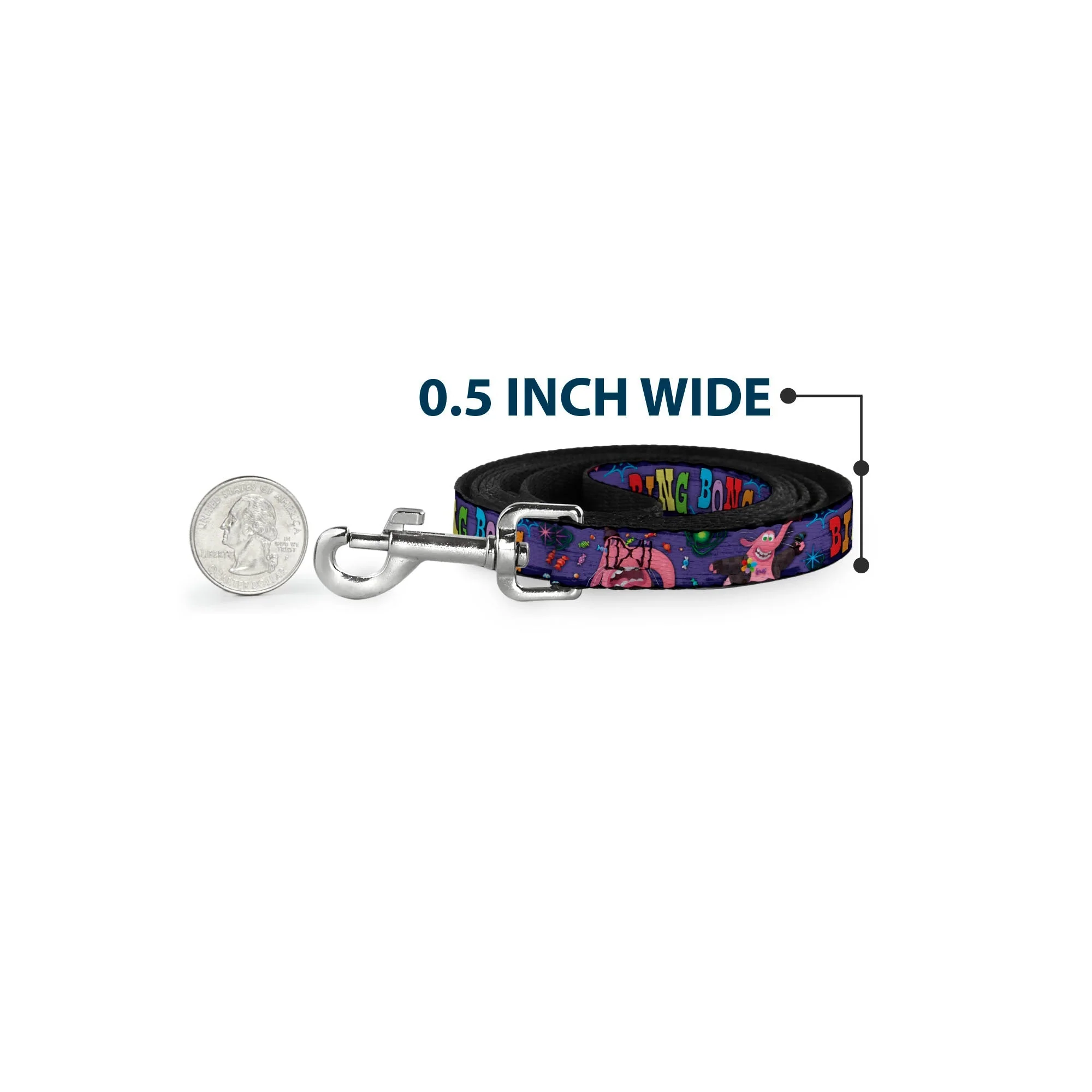 Dog Leash - BING BONG Poses/Candy Purples/Multi Color - Image 4