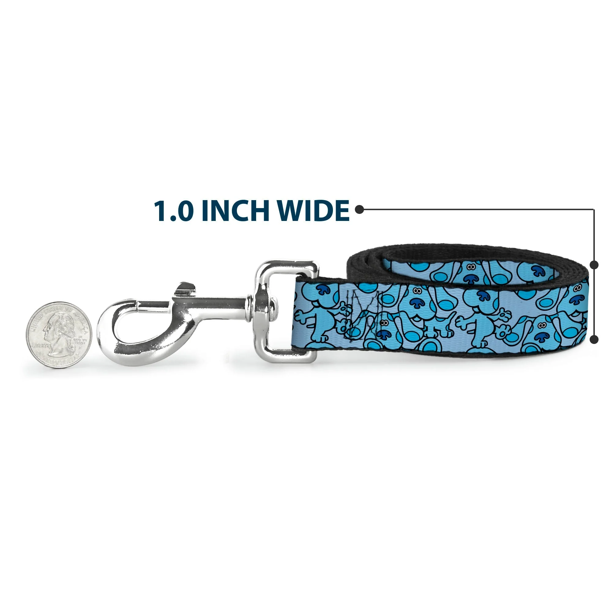 Dog Leash - Blues Clues Blue Poses Scattered Blues - Image 5