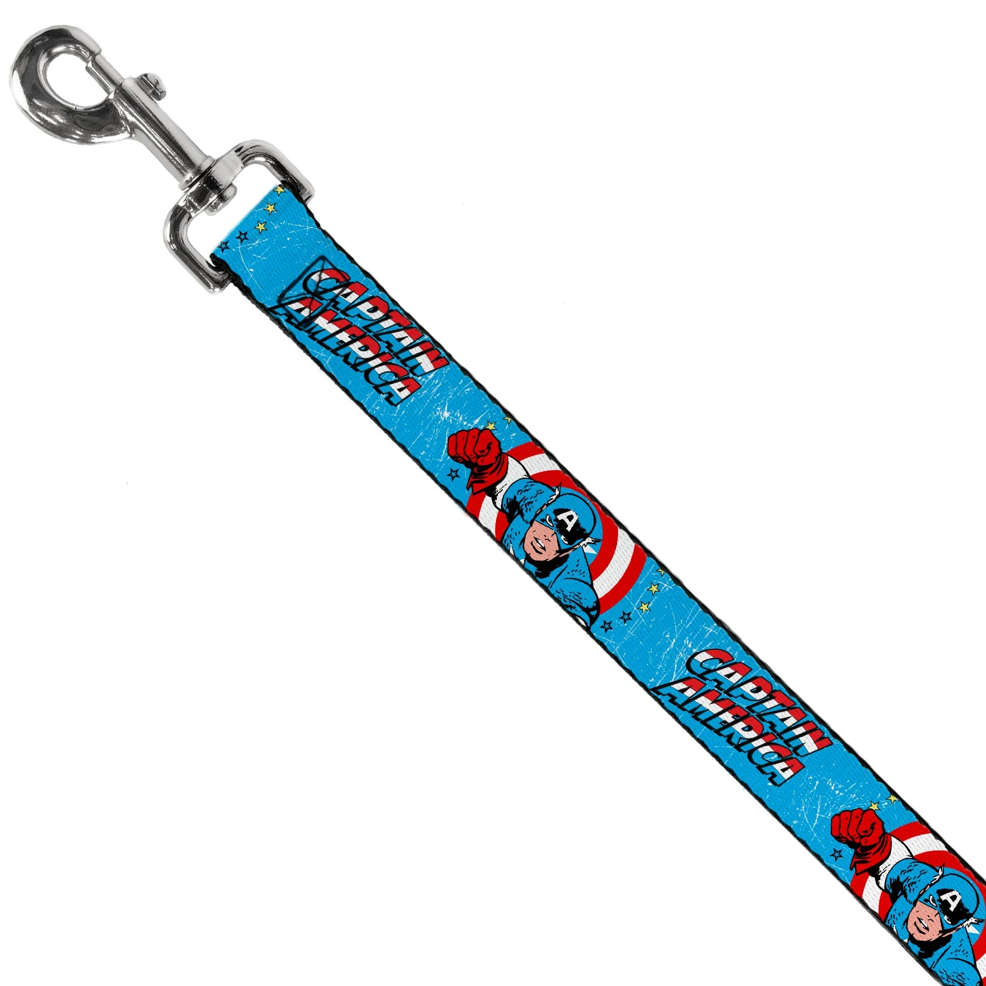 Dog Leash - CAPTAIN AMERICA w/Action Pose Weathered Blue - Image 2