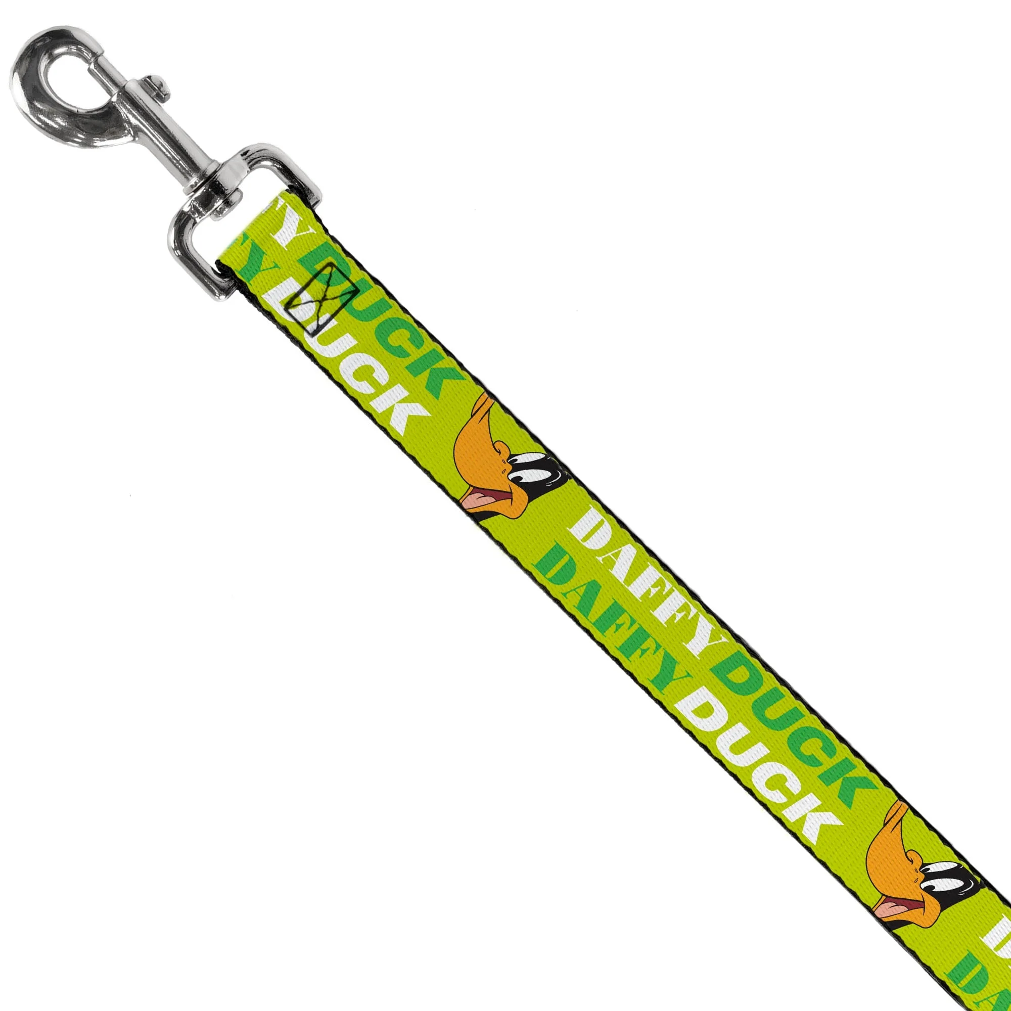 Dog Leash - DAFFY DUCK w/Face CLOSE-UP Greens - Image 2