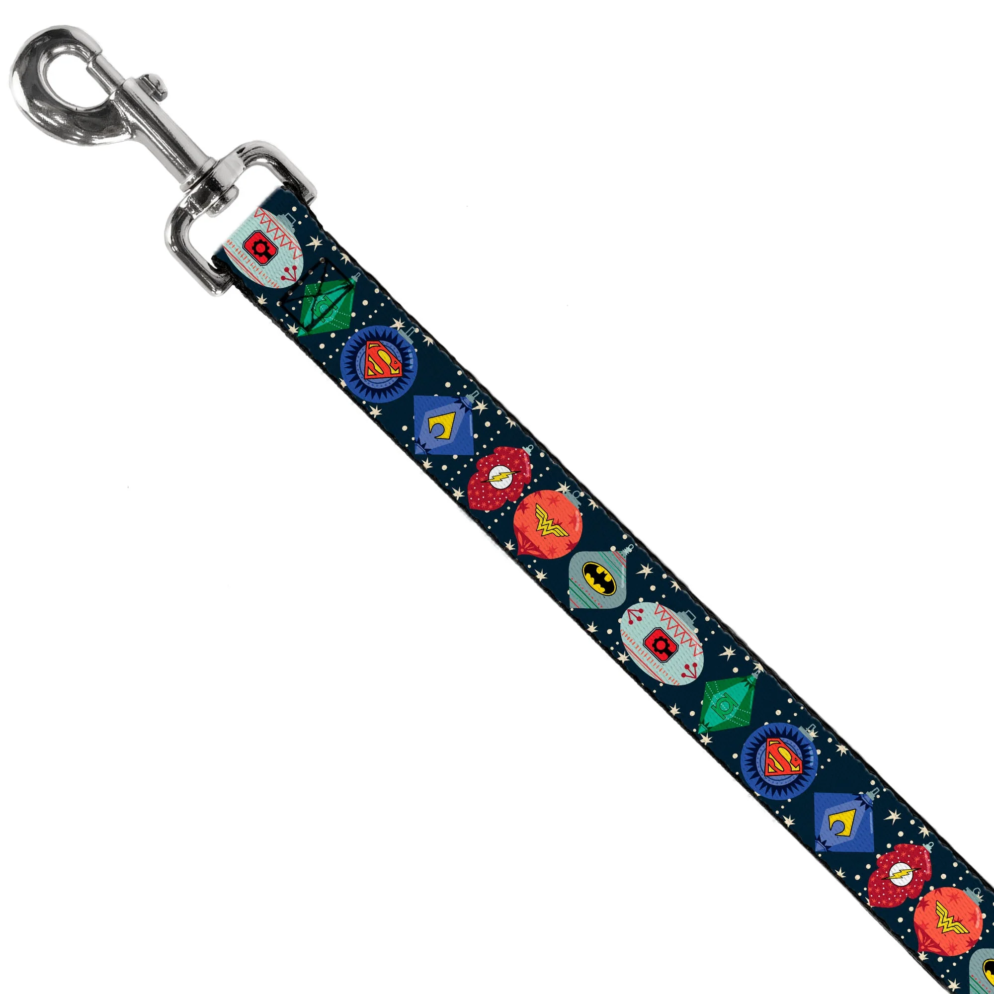 Dog Leash - DC Comics Justice League Holiday Ornament Icons and Stars - Image 2