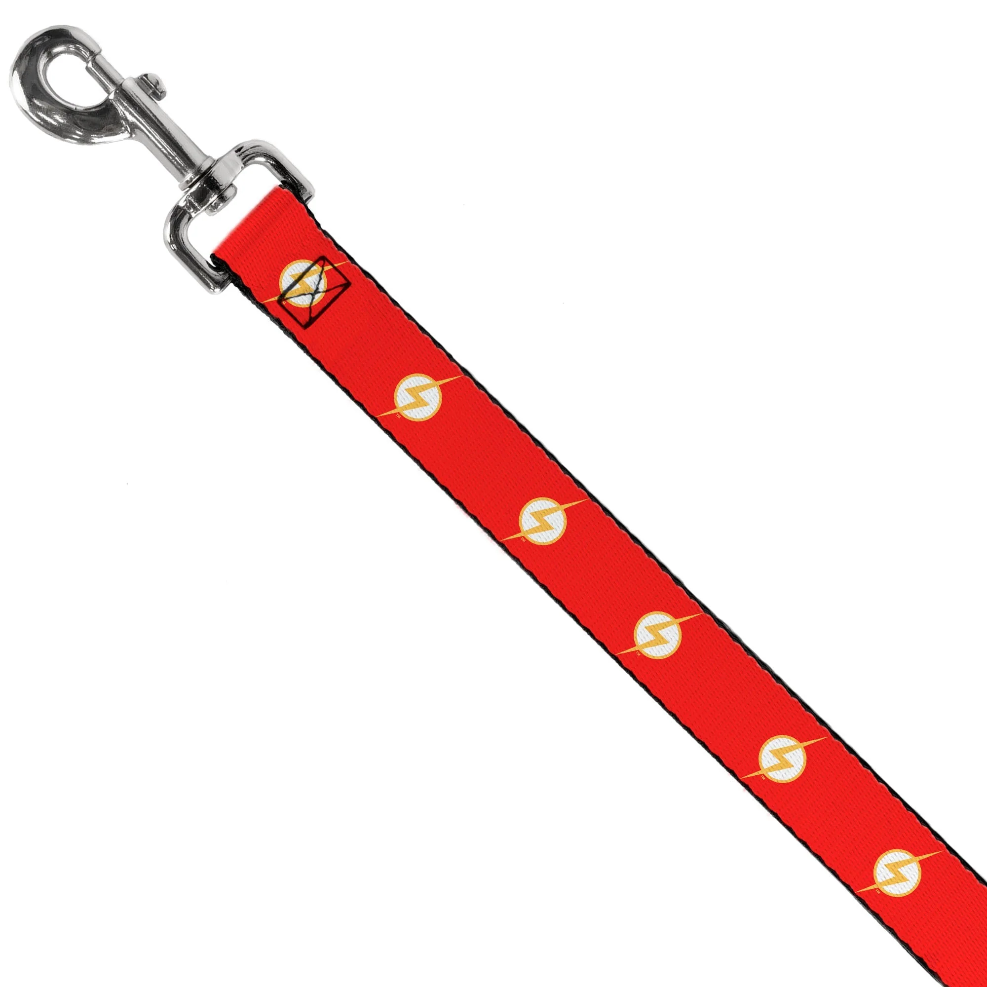 Dog Leash - DC League of Super-Pets Flash Bolt Logo Red/Yellow/White - Image 2
