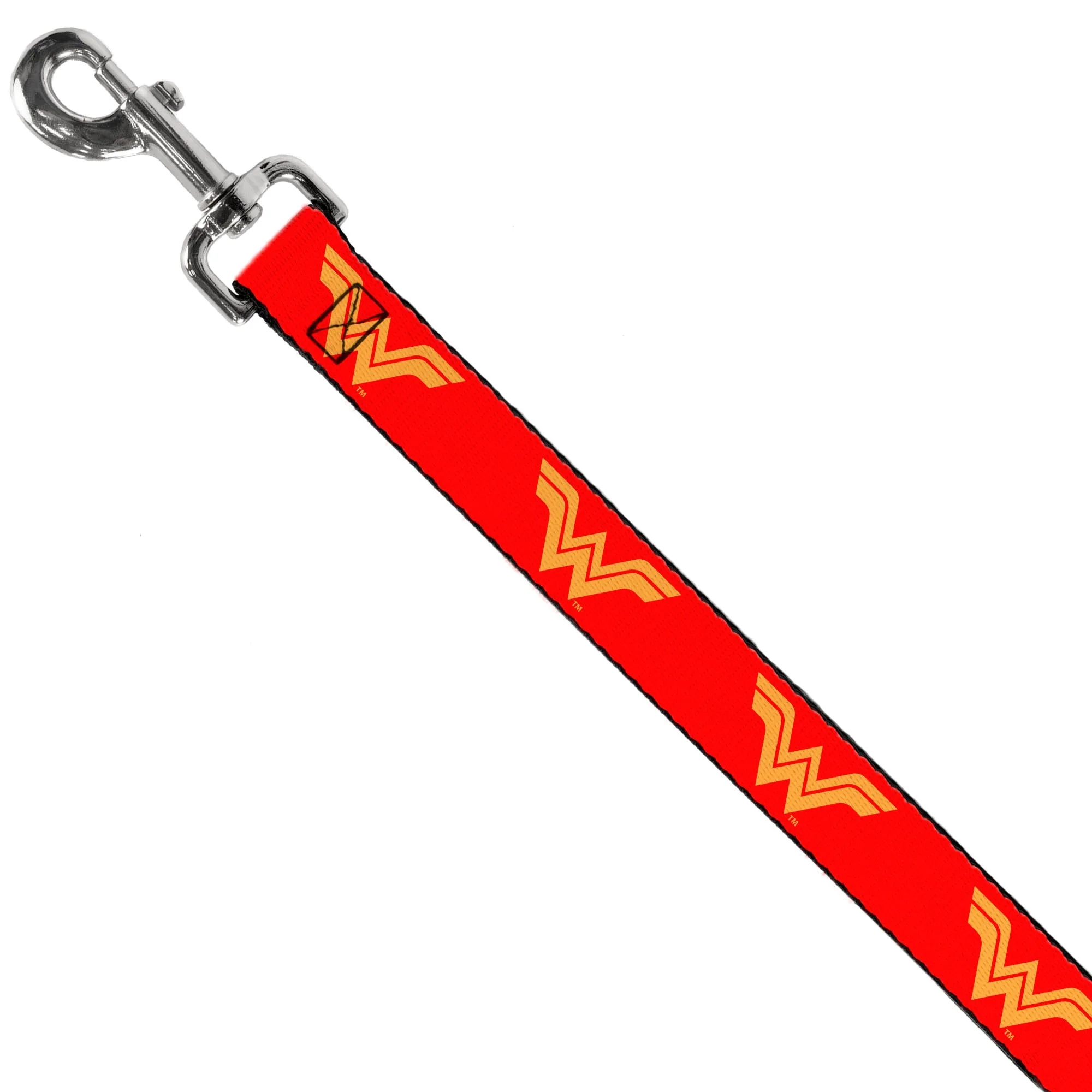 Dog Leash - DC League of Super-Pets Wonder Woman Logo Red/Yellow - Image 2