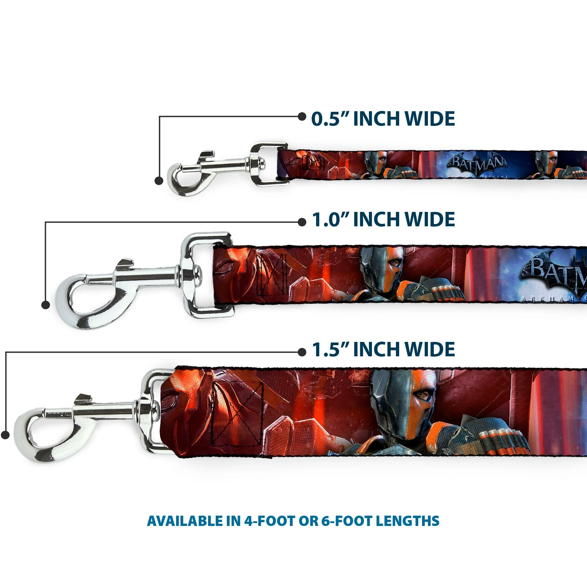 Dog Leash - DEATHSTROKE Pose/BATMAN ARKHAM ORIGINS Logo - Image 3