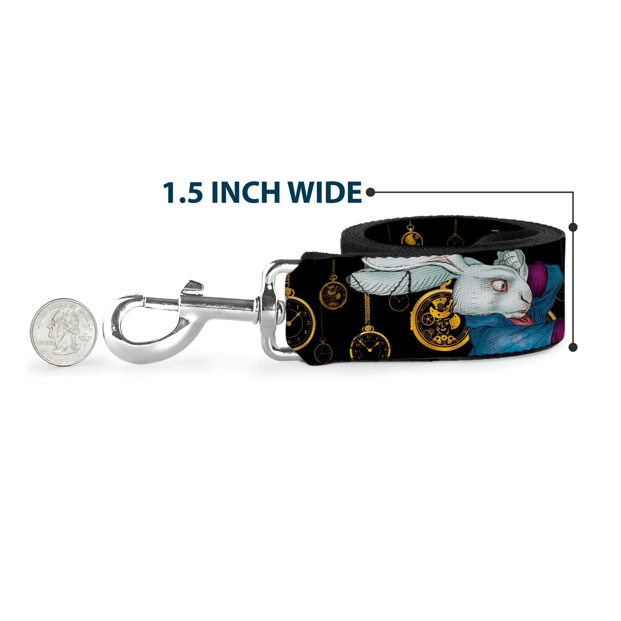 Dog Leash - Disney DREAMER 7-Sparkling Princesses/Tiara Purple/White - Image 6