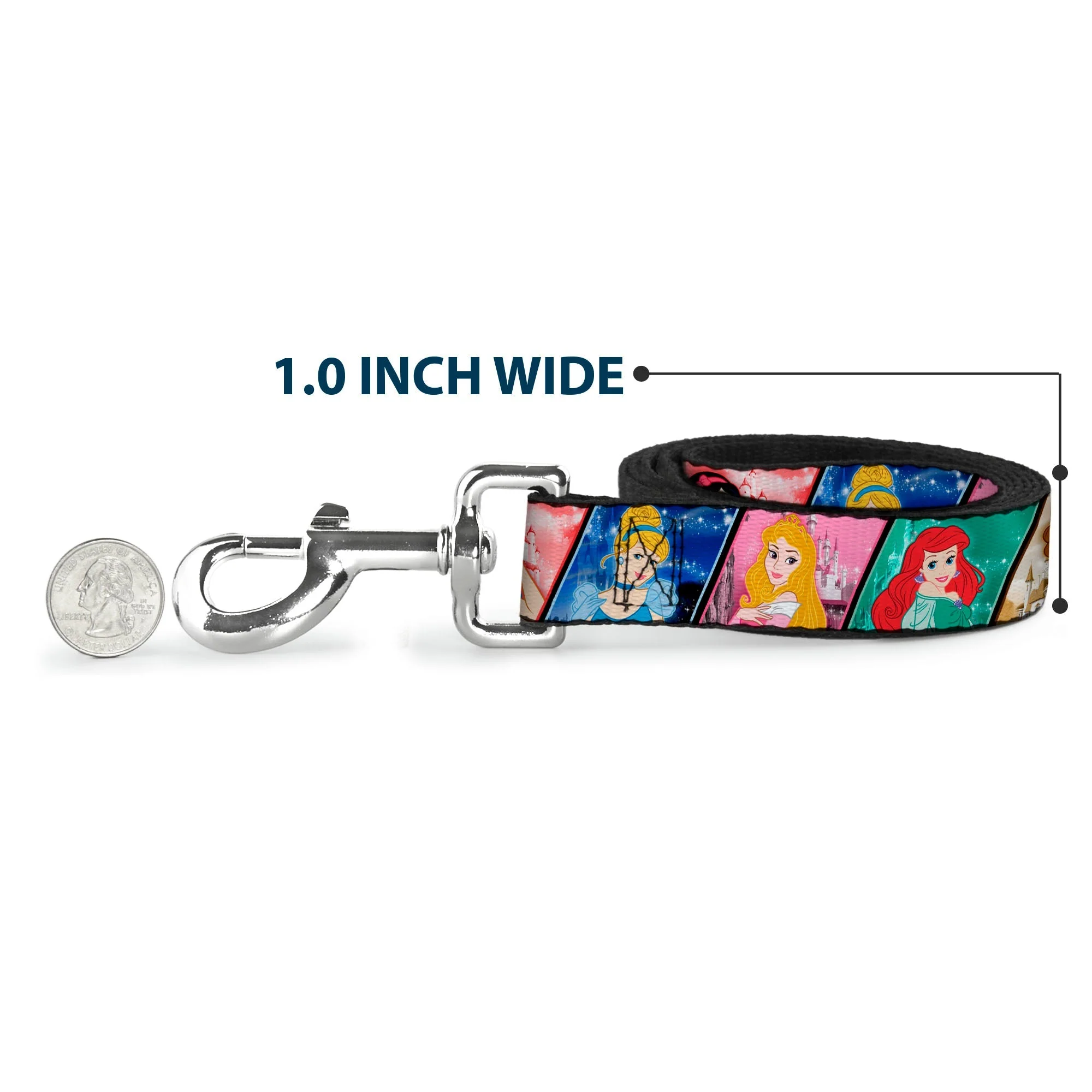 Dog Leash - Disney Princess Poses/Castle Blocks - Image 5