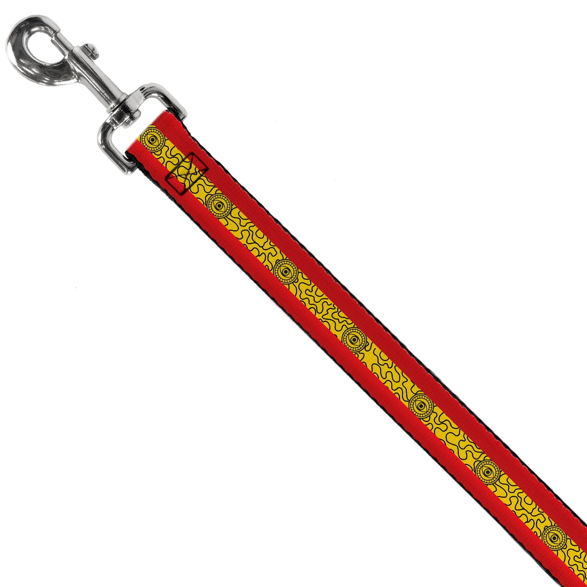 Dog Leash - Doctor Strange Eye of Agamotto Stripe Red/Gold/Black - Image 2