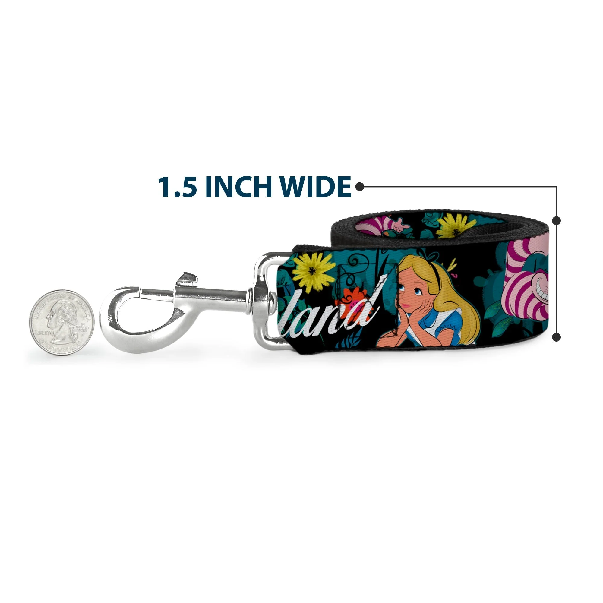 Dog Leash - Dug 3-Poses/SQUIRREL! Brown/Yellow/White - Image 6