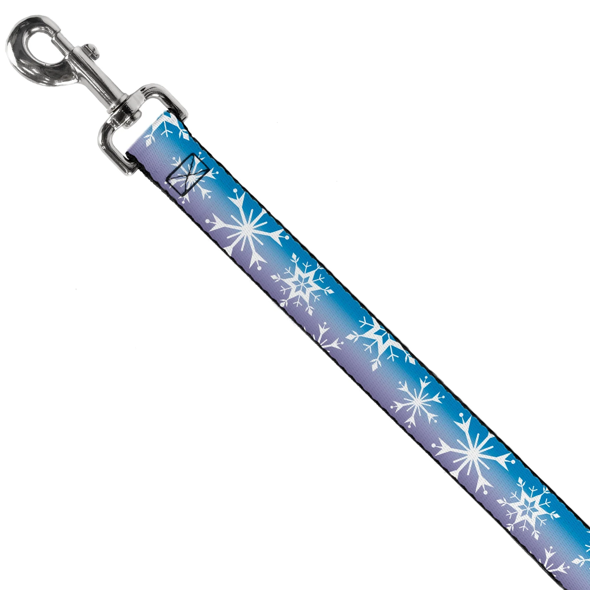 Dog Leash - Frozen II Snowflakes Blues/Purples/White - Image 2