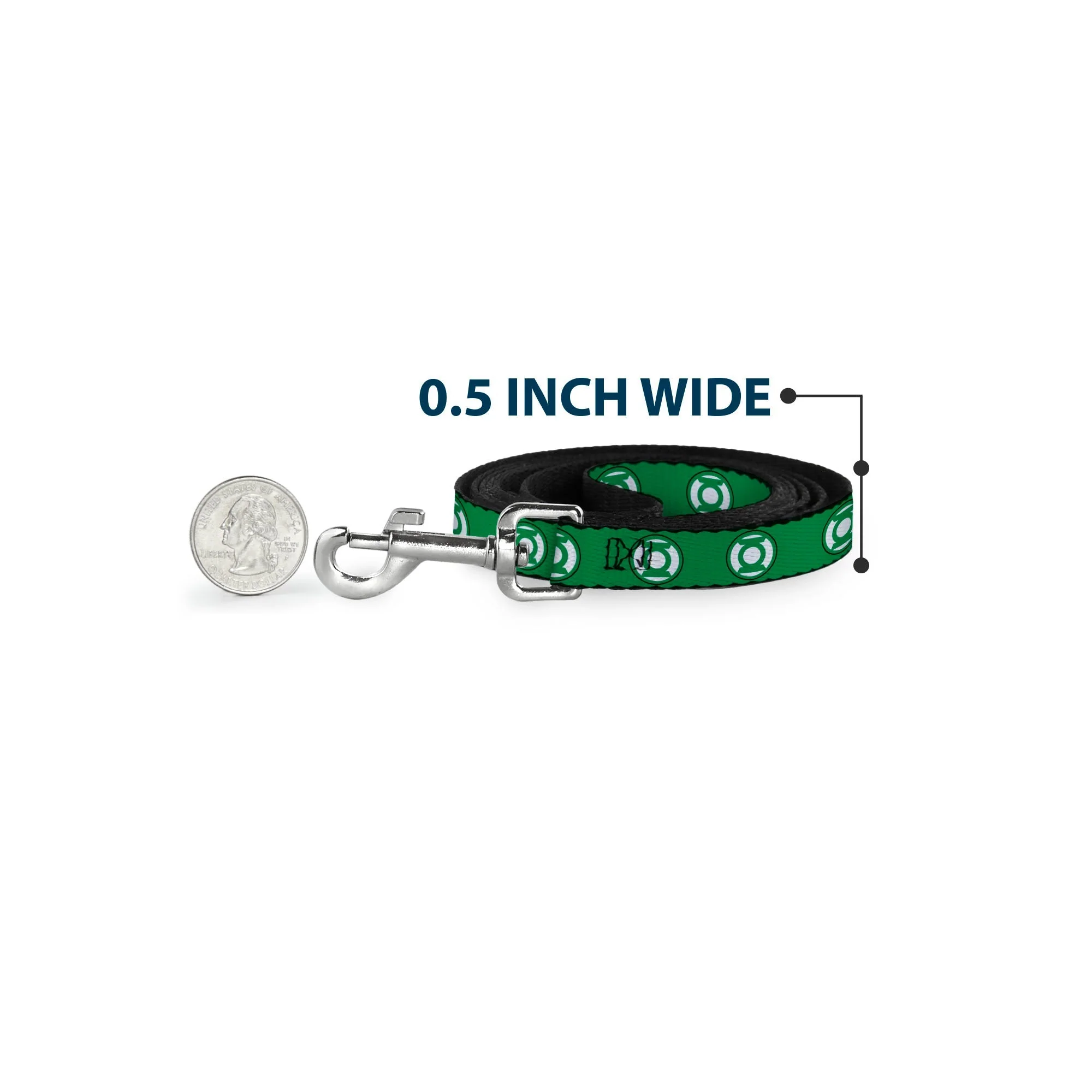 Dog Leash - Green Lantern Logo2 Green/Black/Green/White - Image 4