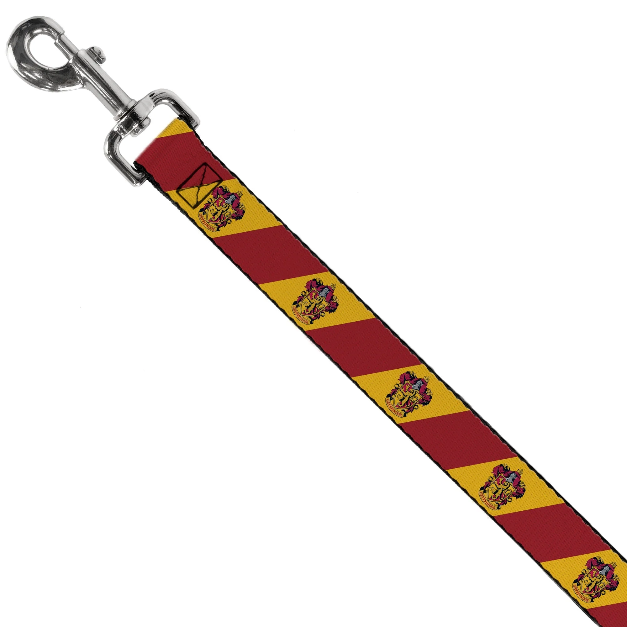 Dog Leash - GRYFFINDOR Crest Diagonal Stripe Gold/Red - Image 2