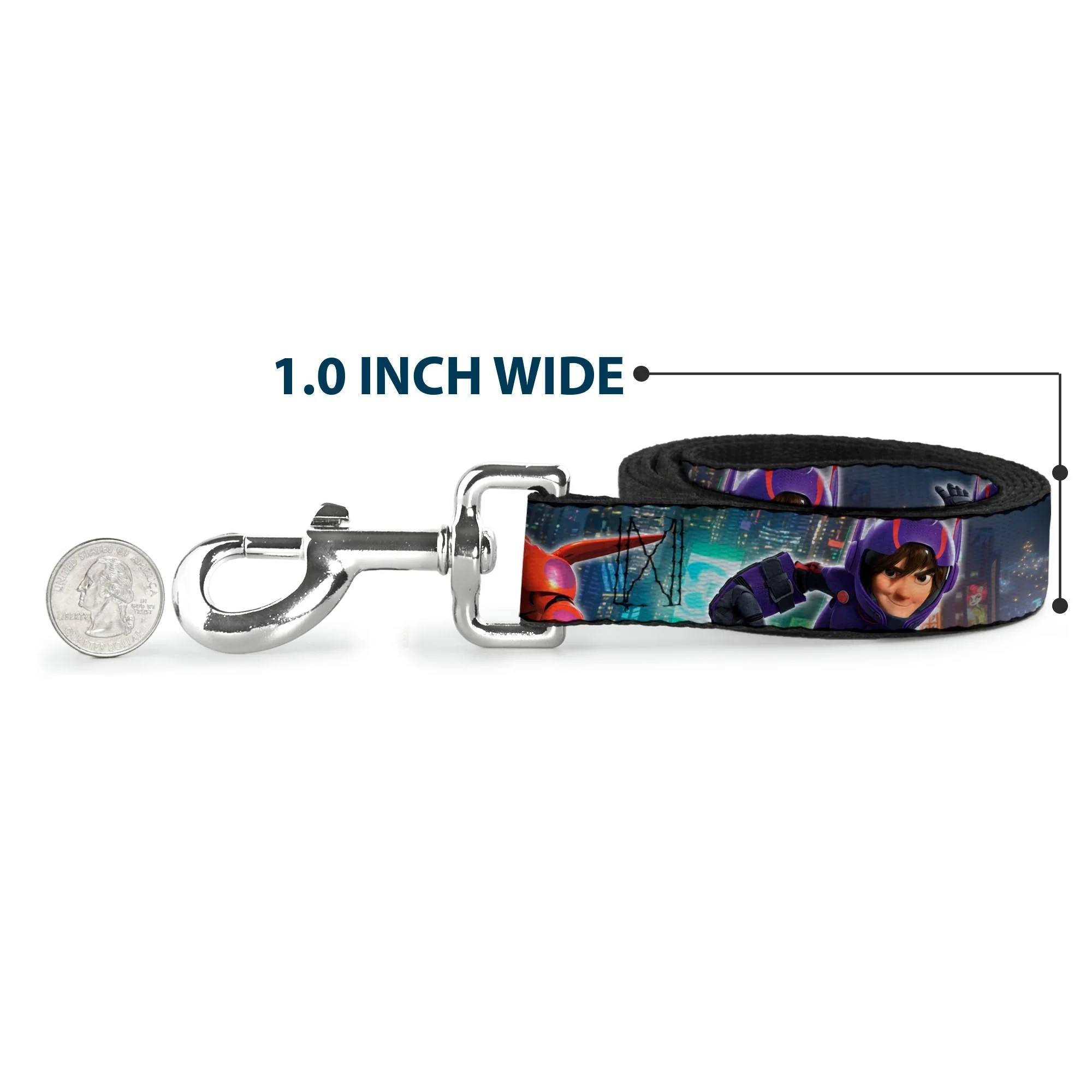 Dog Leash - Hiro & Baymax Action Poses/San Fransokyo - Image 5