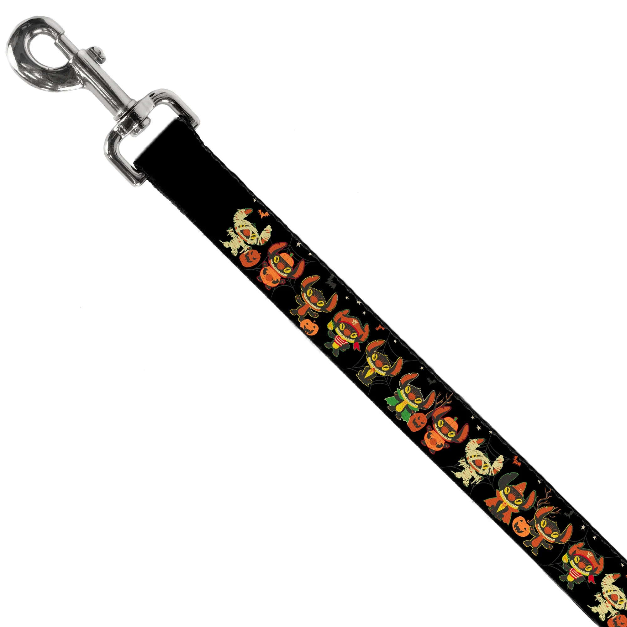 Dog Leash - Lilo and Stitch Halloween Stitch Dress Up Poses Black - Image 2
