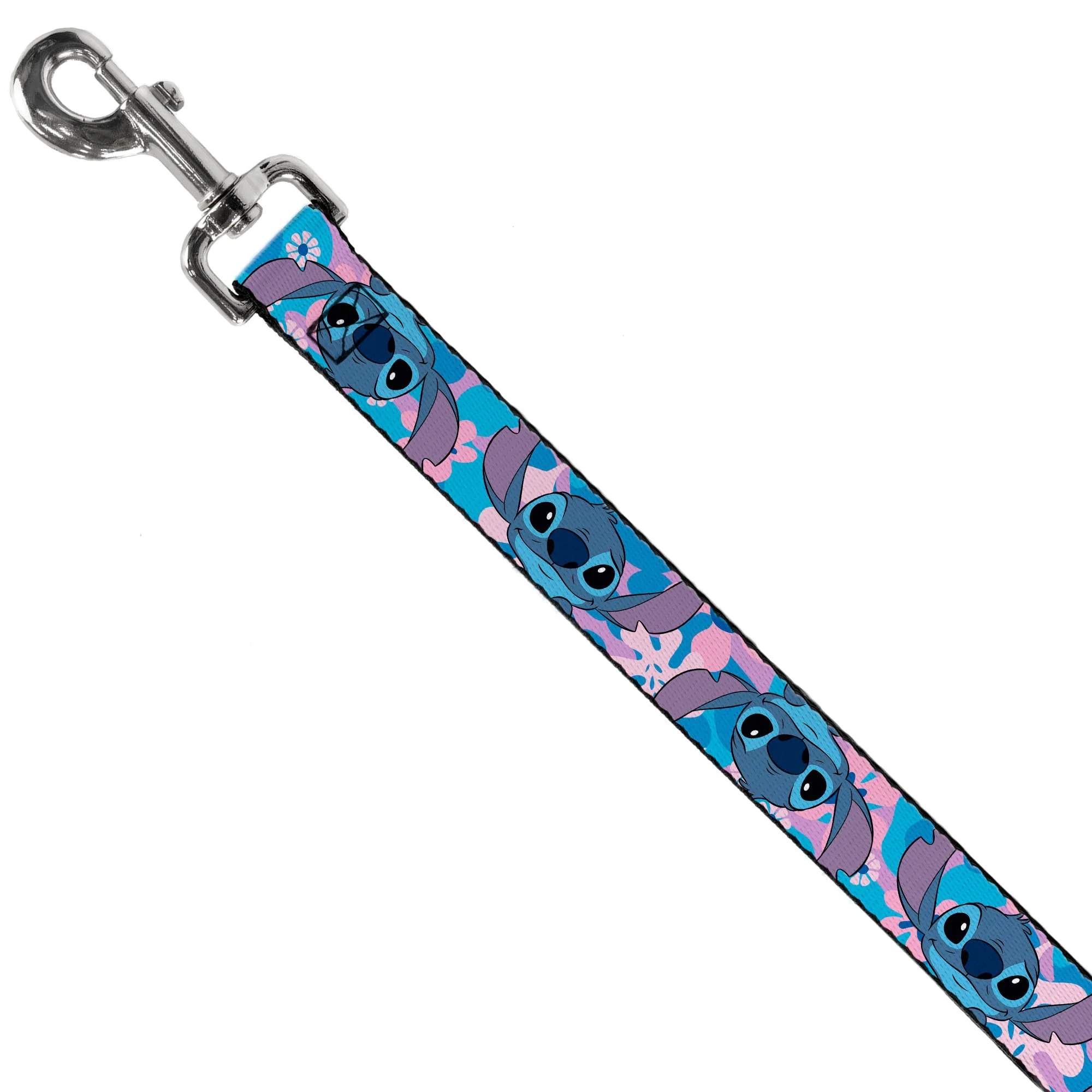 Dog Leash - Lilo & Stitch Stitch Flip Expressions Close-Up Blues/Pinks - Image 2