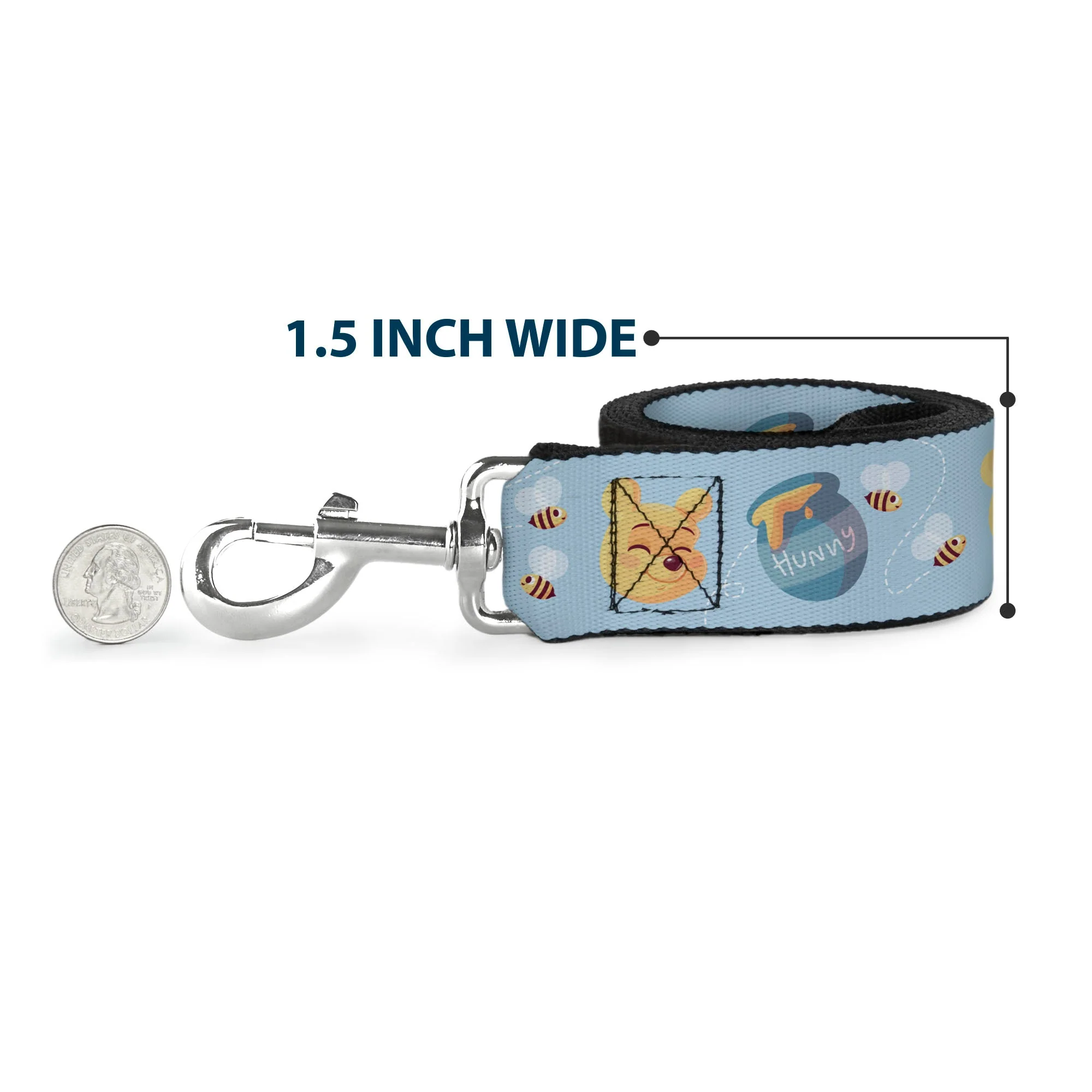 Dog Leash - Lilo & Stitch Stitch Flip Expressions Close-Up Blues/Pinks - Image 6