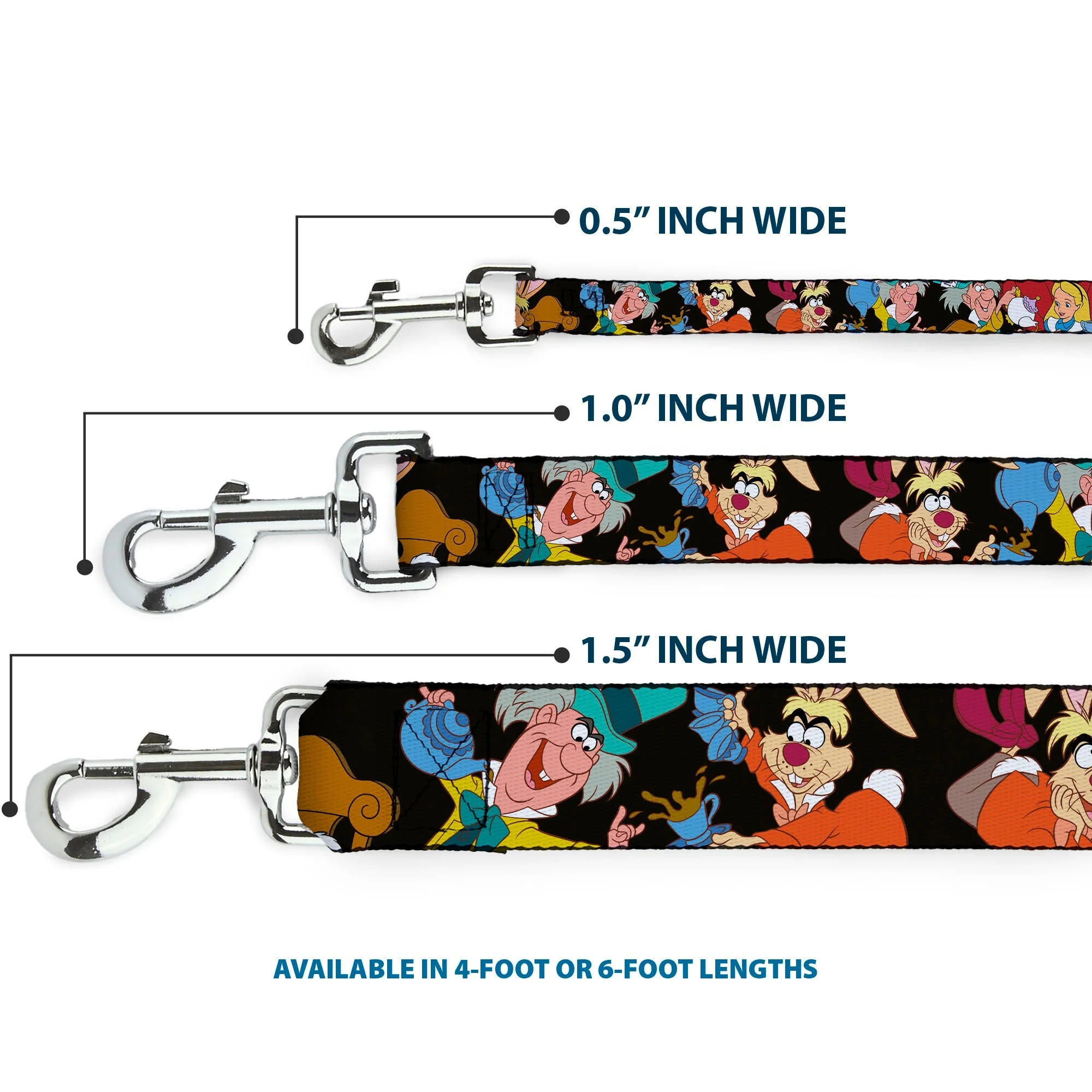 Dog Leash - Mad Hatters Tea Party Poses - Image 3