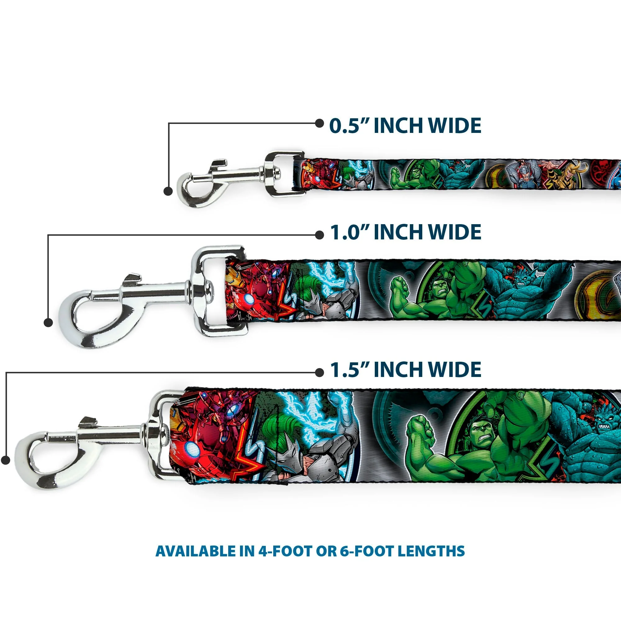 Dog Leash - Marvel Avengers Superhero/Villain Poses - Image 3