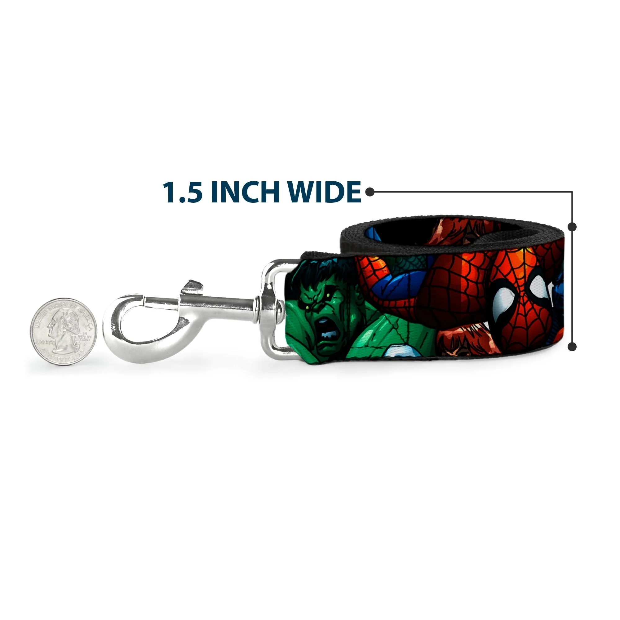 Dog Leash - Marvel Universe Superheroes Stacked - Image 6