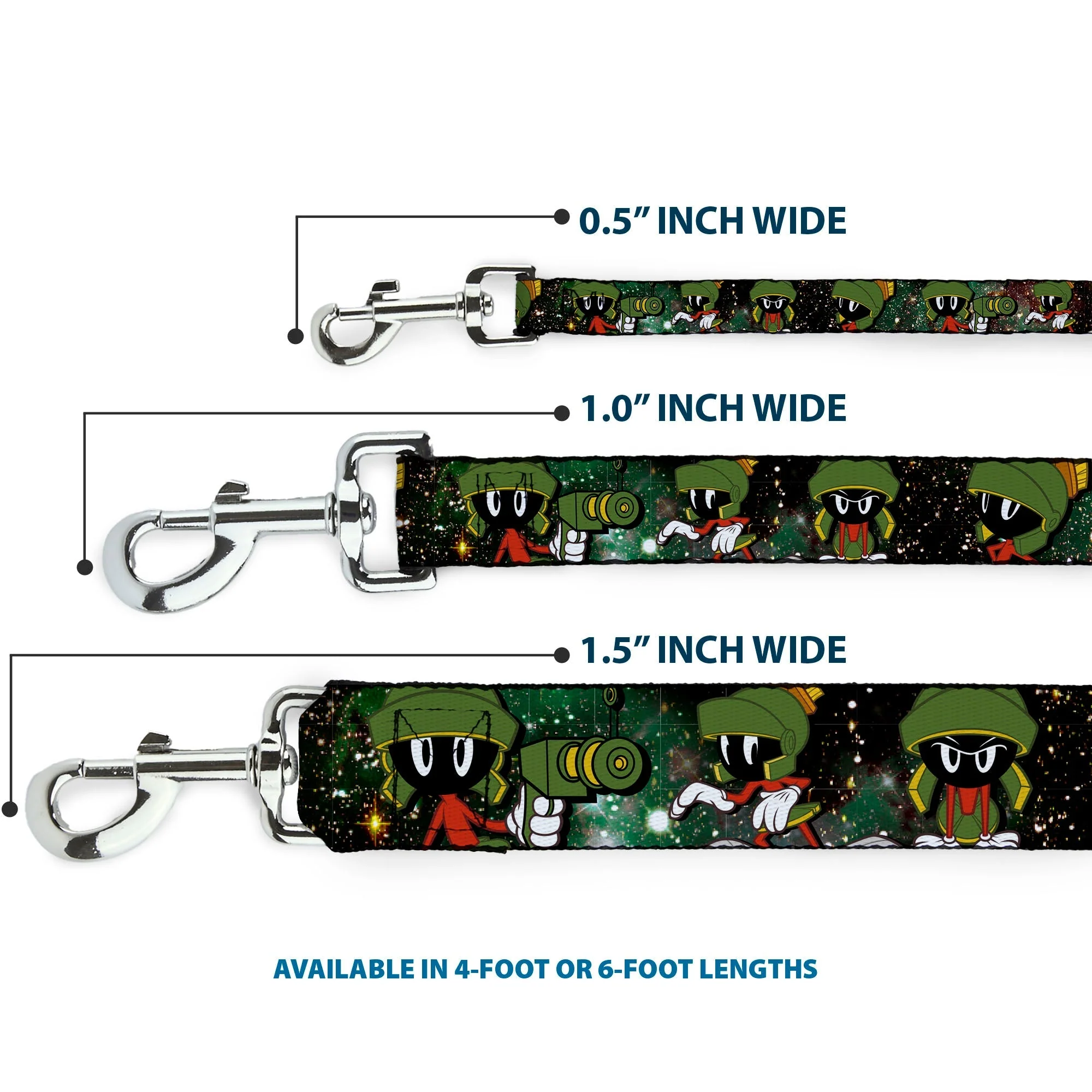 Dog Leash - Marvin the Martian 4-Poses Galaxy - Image 3