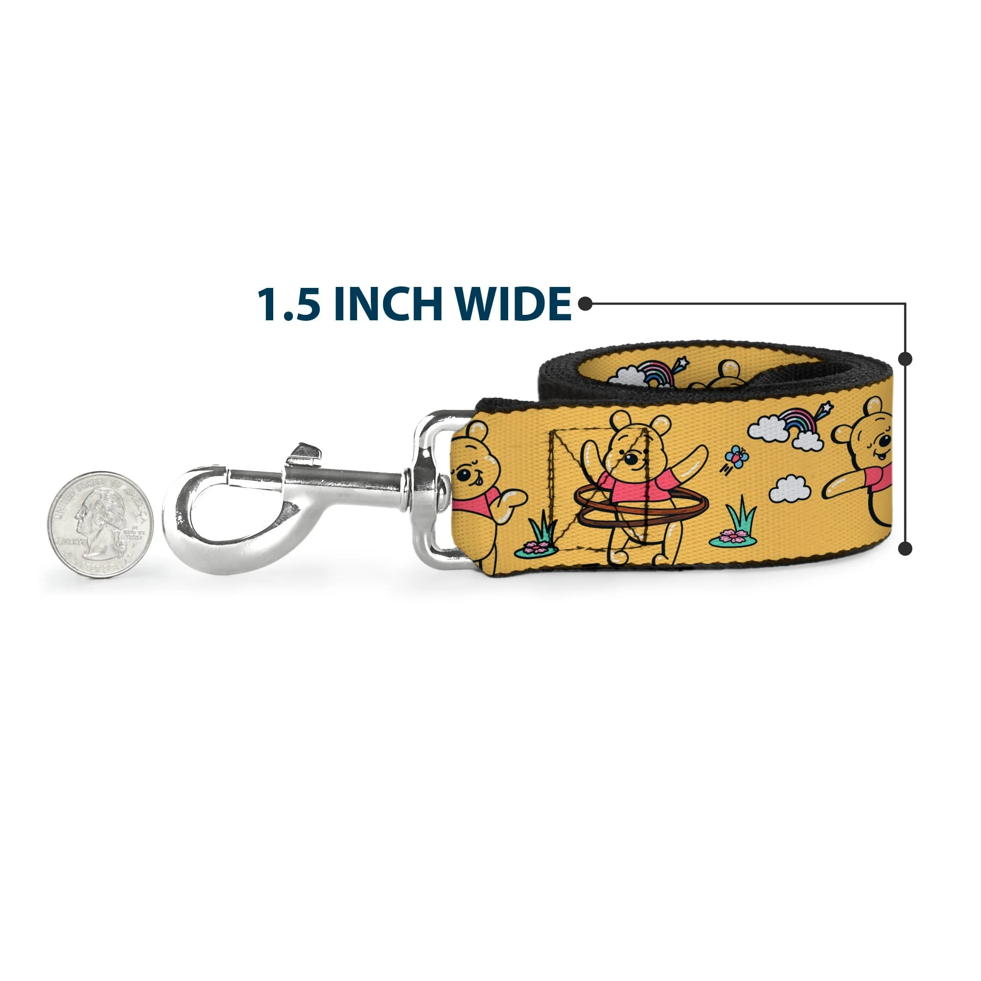 Dog Leash - Mickey Mouse Ears Icon Red/White - Image 6