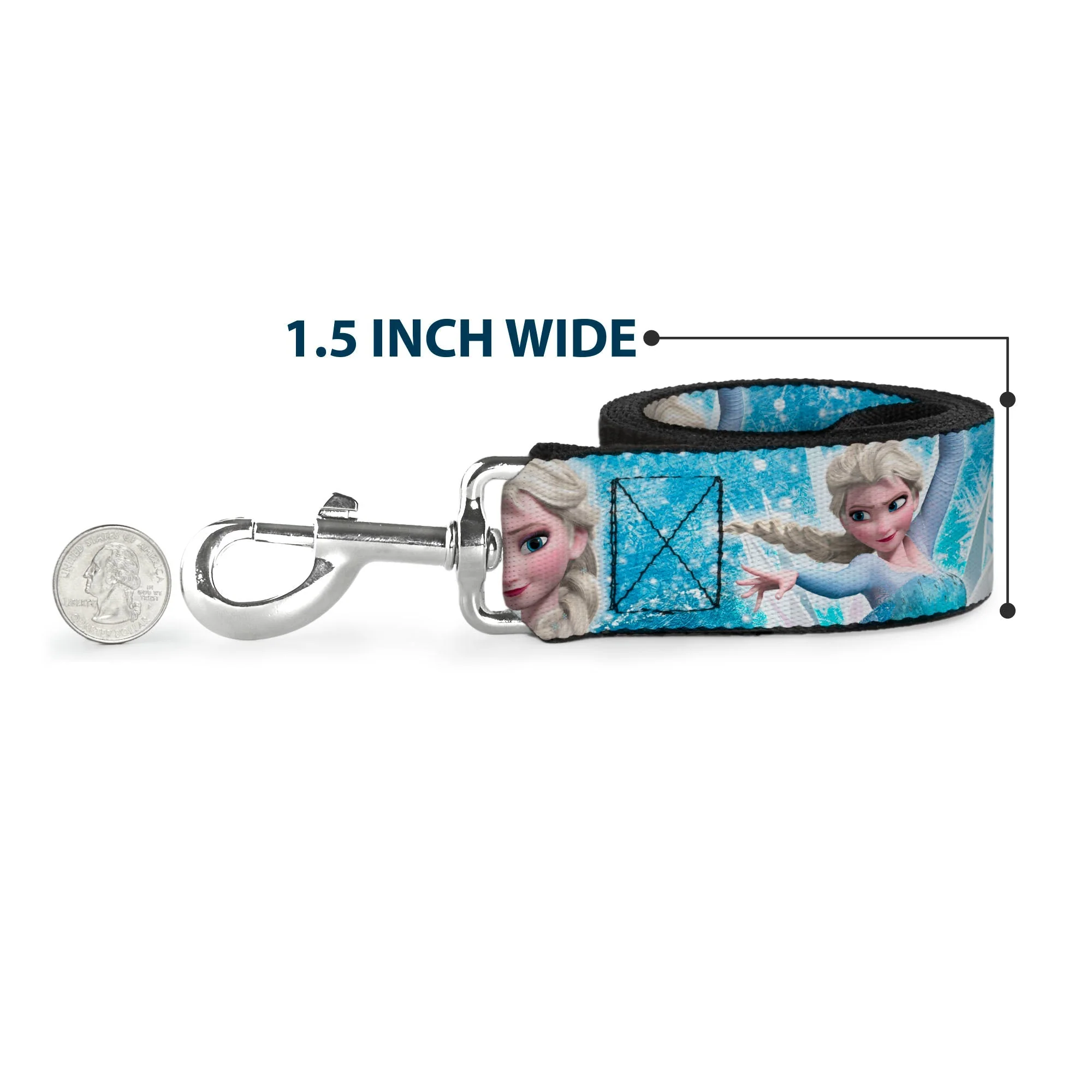 Dog Leash - Mickey Mouse Expressions CLOSE-UP Black/White - Image 6