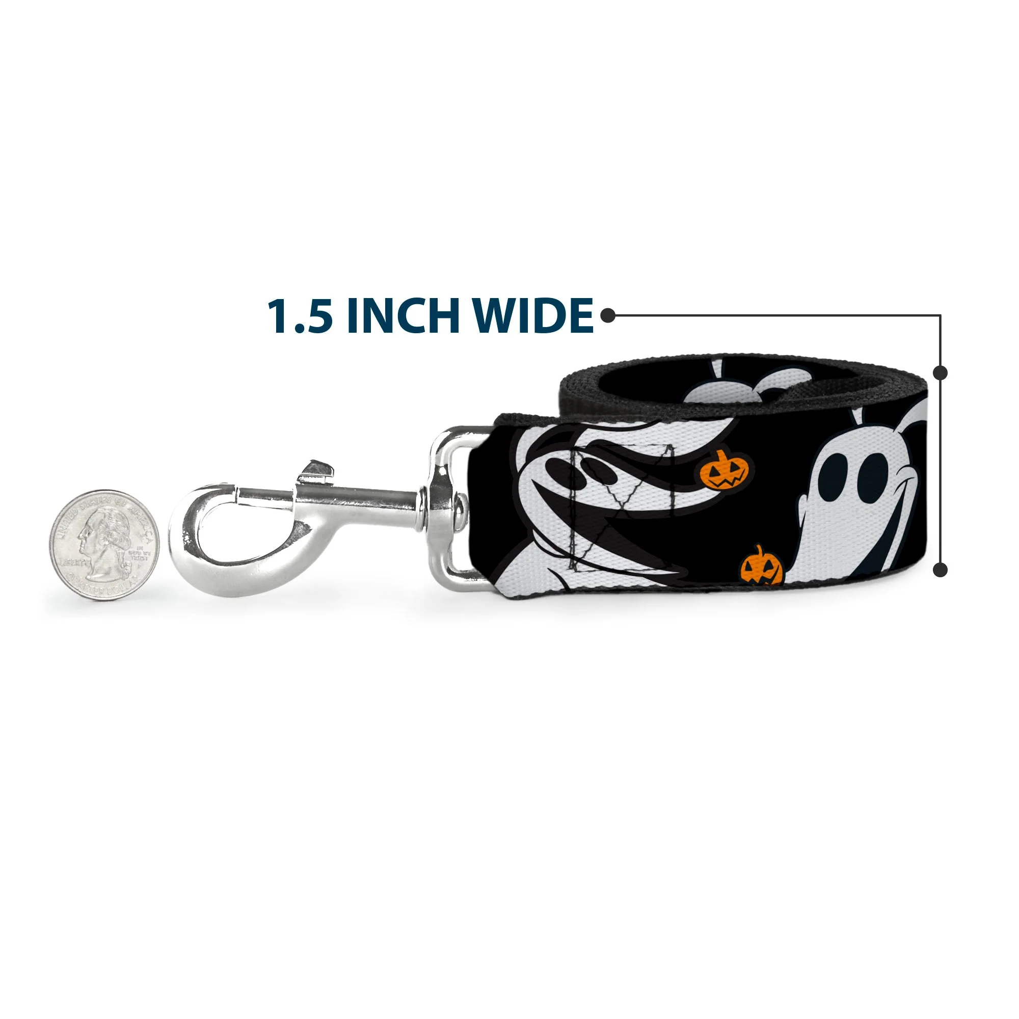 Dog Leash - Mickey Mouse Shorts and Shoes Black/Red/Yellow - Image 6