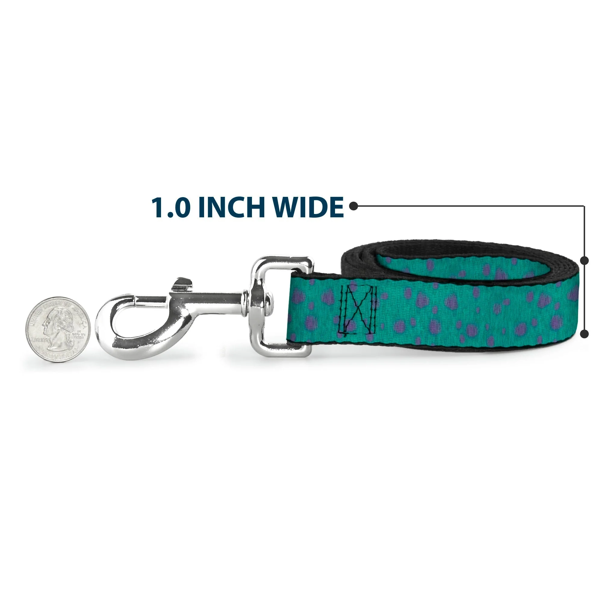 Dog Leash - Monsters Inc. Sulley Bounding Spots Blue/Purple - Image 5