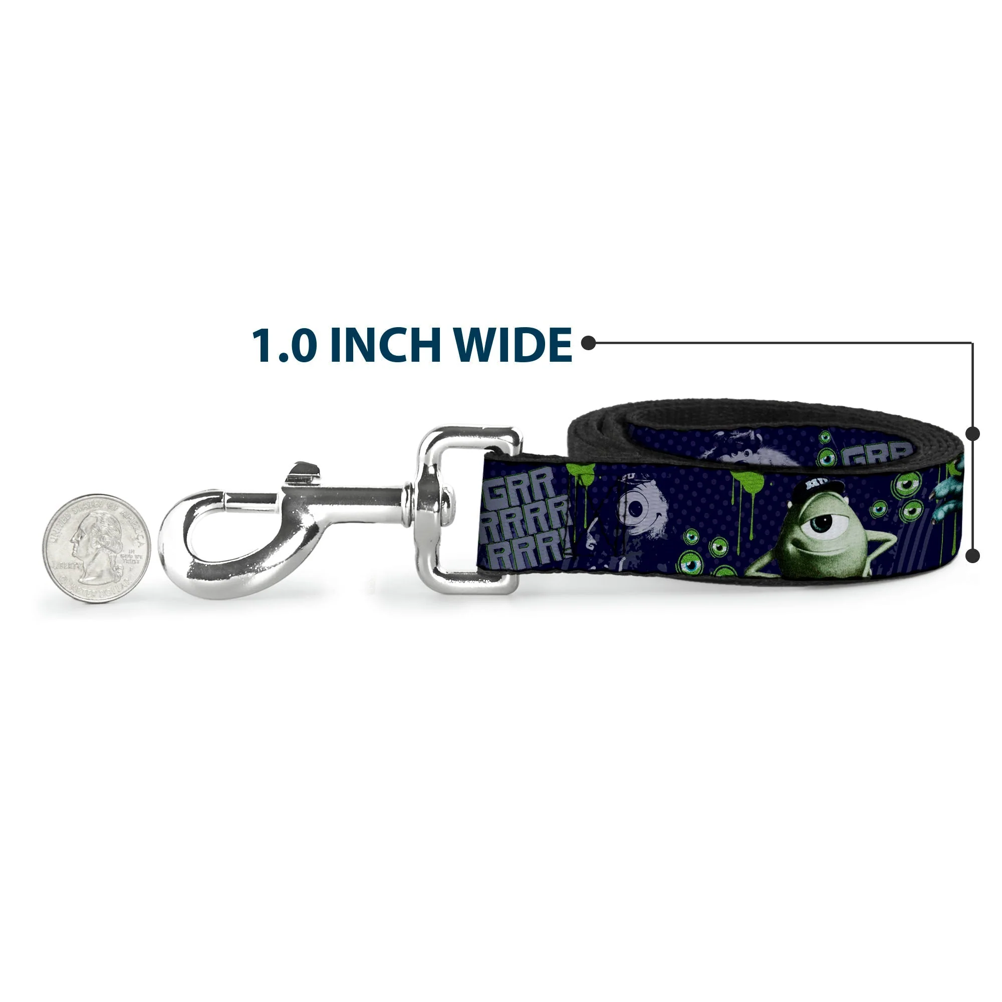 Dog Leash - Monsters University Sully & Mike Poses/GRRRRR! - Image 5