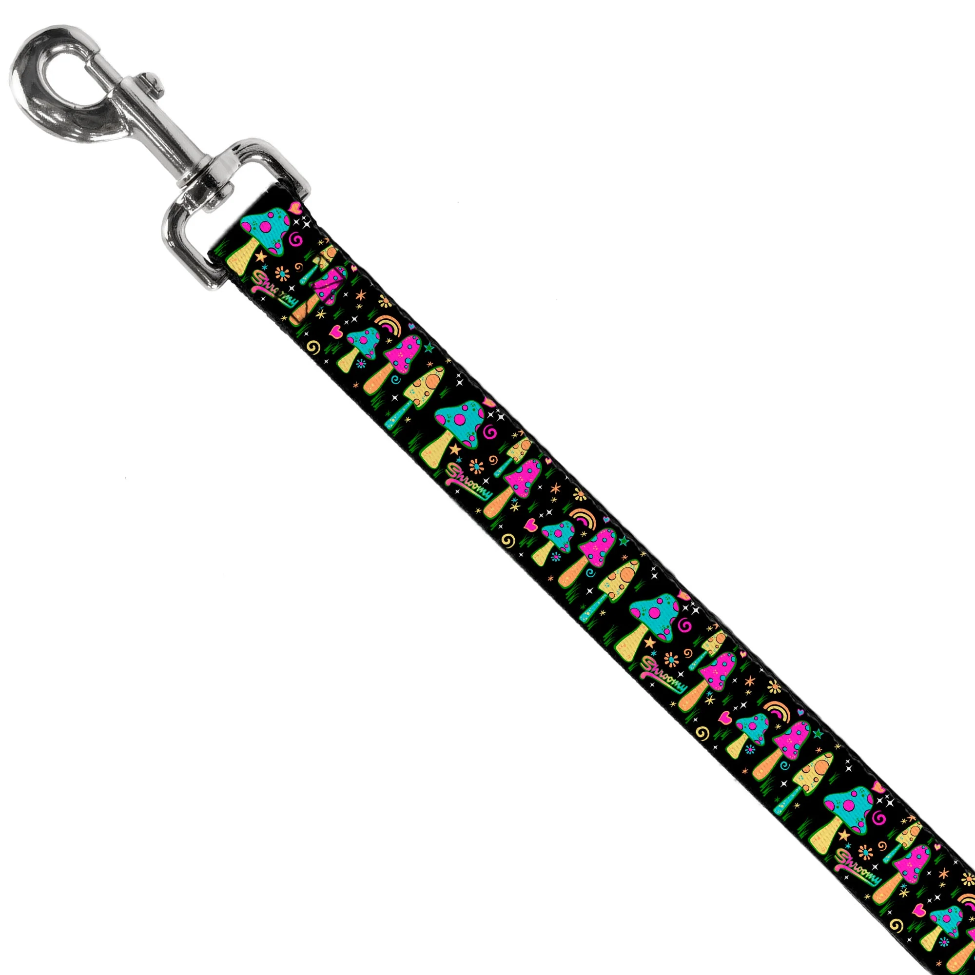Dog Leash - Mushroom SHROOMY Garden Black/Multi Color - Image 2
