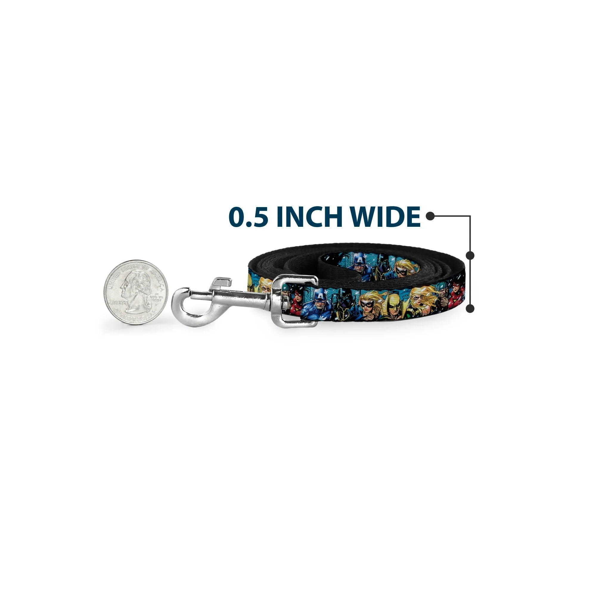 Dog Leash - New Avengers Group Snow Storm Pose - Image 4