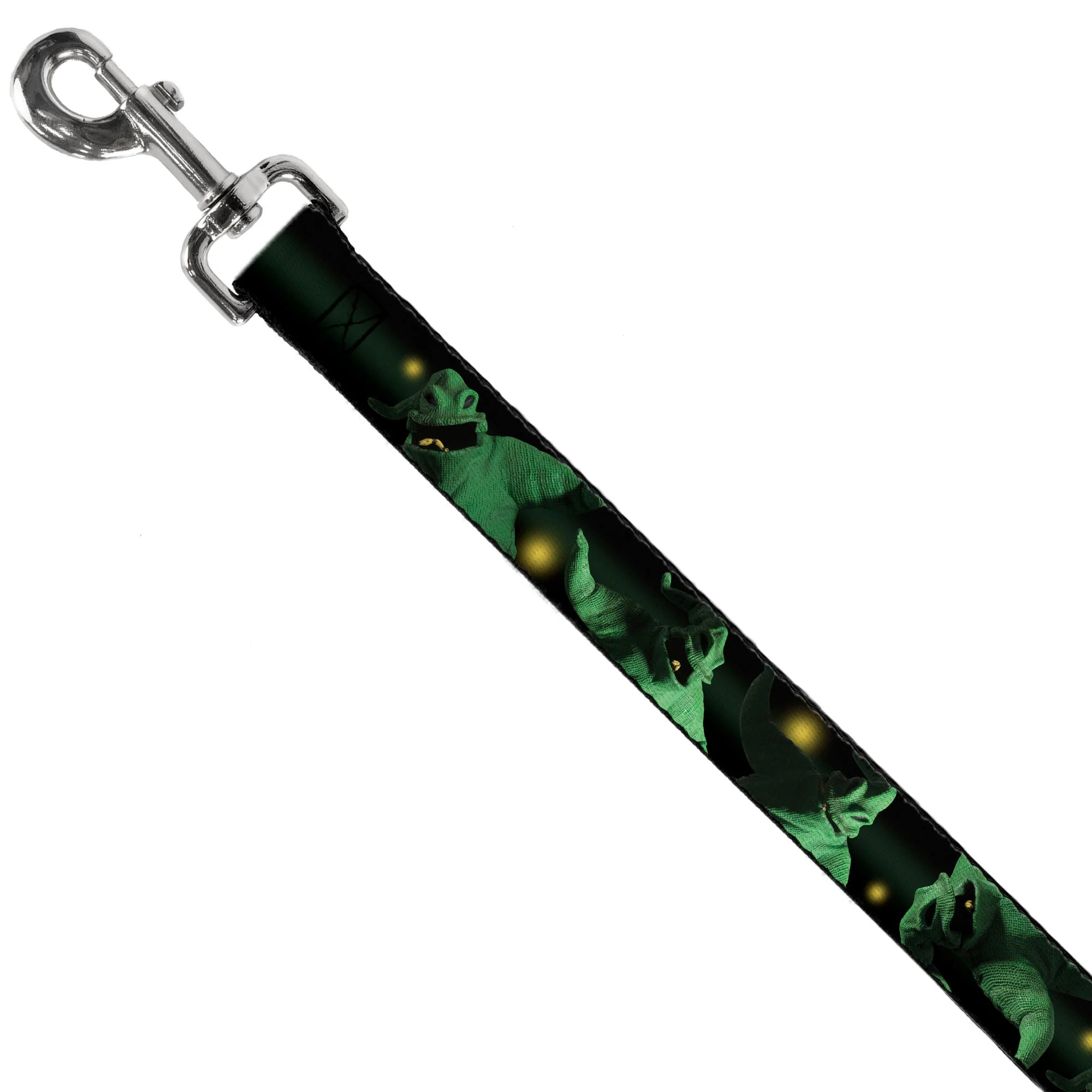 Dog Leash - Oogie Boogie 4-Poses Black/Yellow/Green - Image 2
