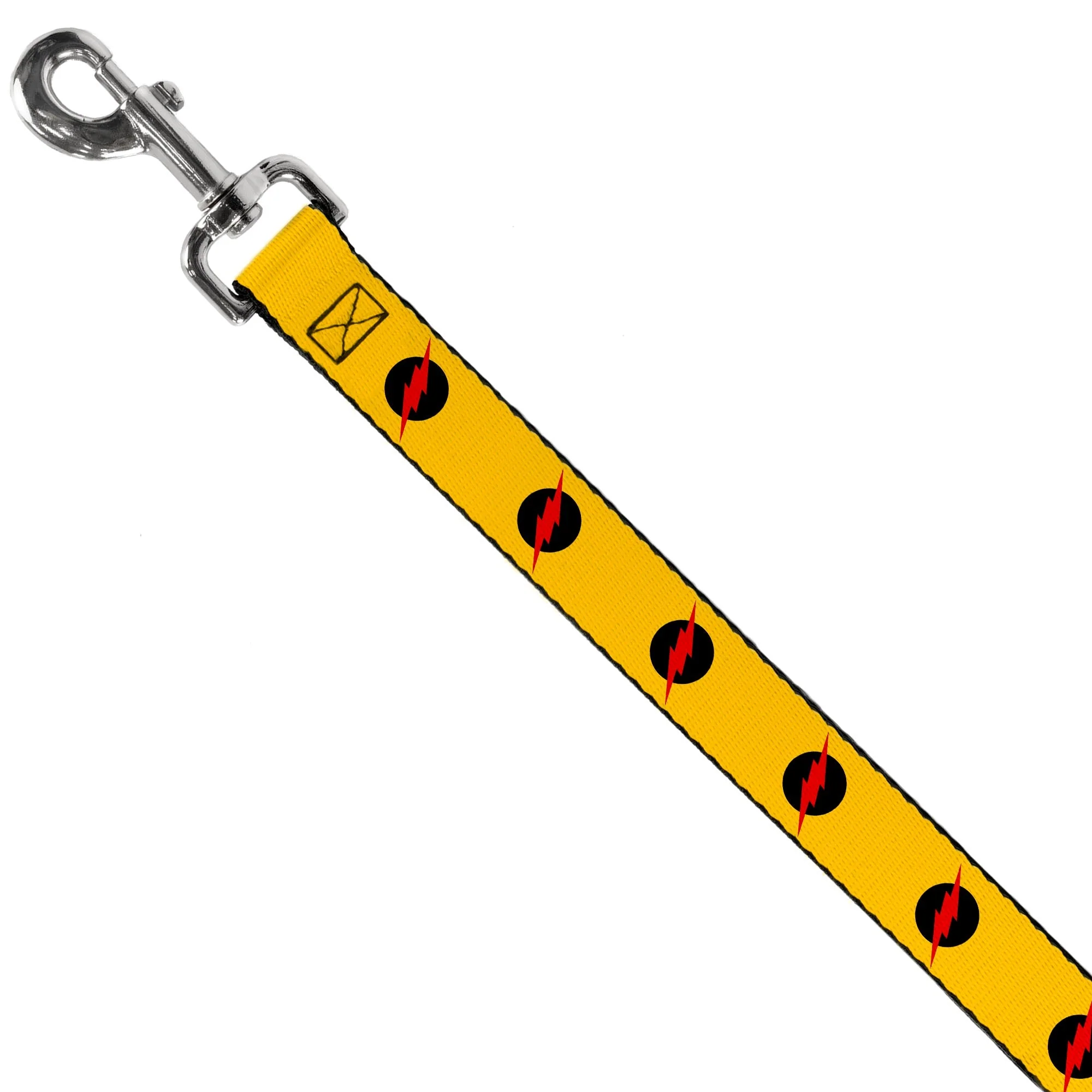Dog Leash - Reverse Flash Logo Golden Yellow/Black/Red - Image 2