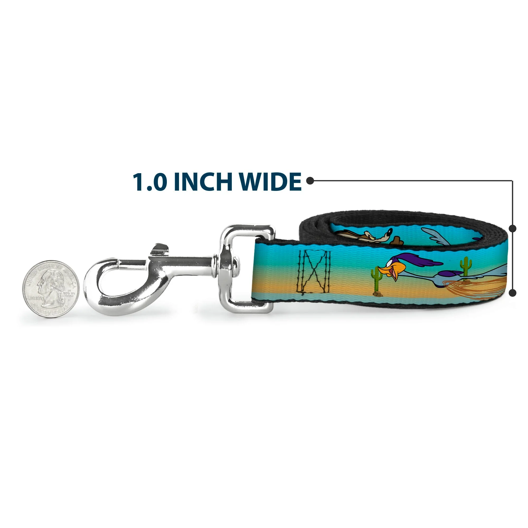 Dog Leash - Road Runner/Wile E. Coyote Scene1 Desert - Image 5