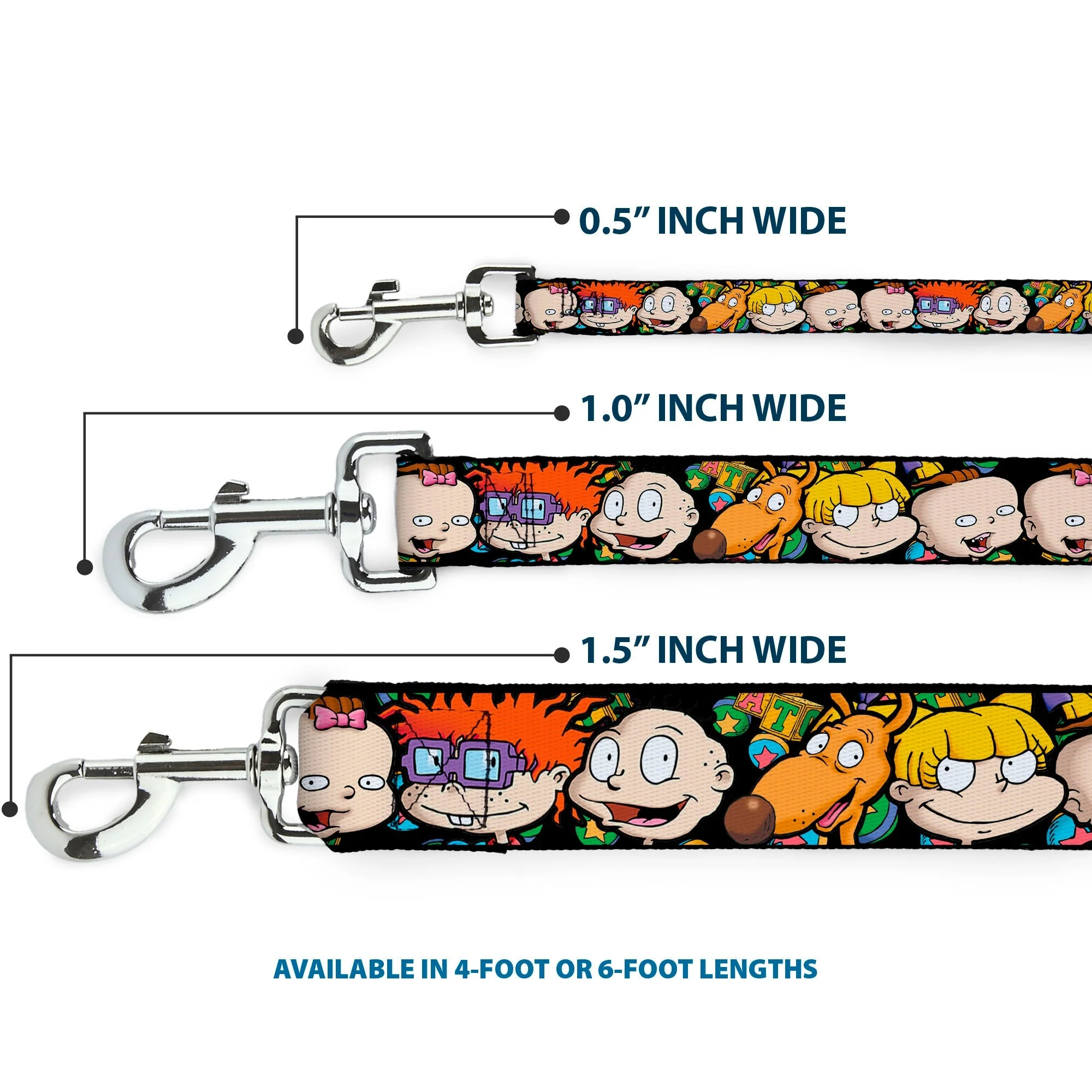 Dog Leash - Rugrats Character Faces CLOSE-UP - Image 3
