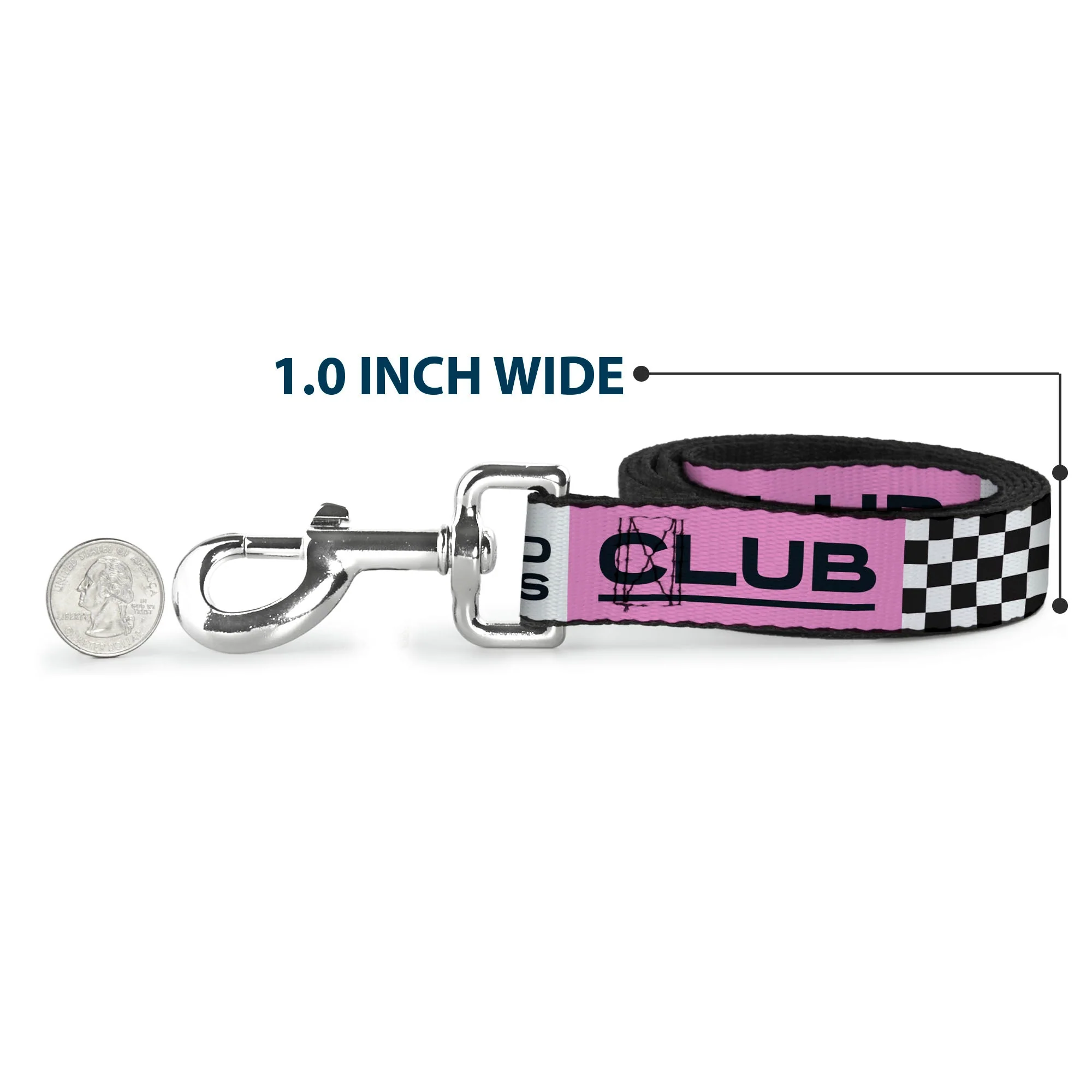 Dog Leash - Sensational Six GOOD VIBES CLUB Pose Blocks Multi Color - Image 5