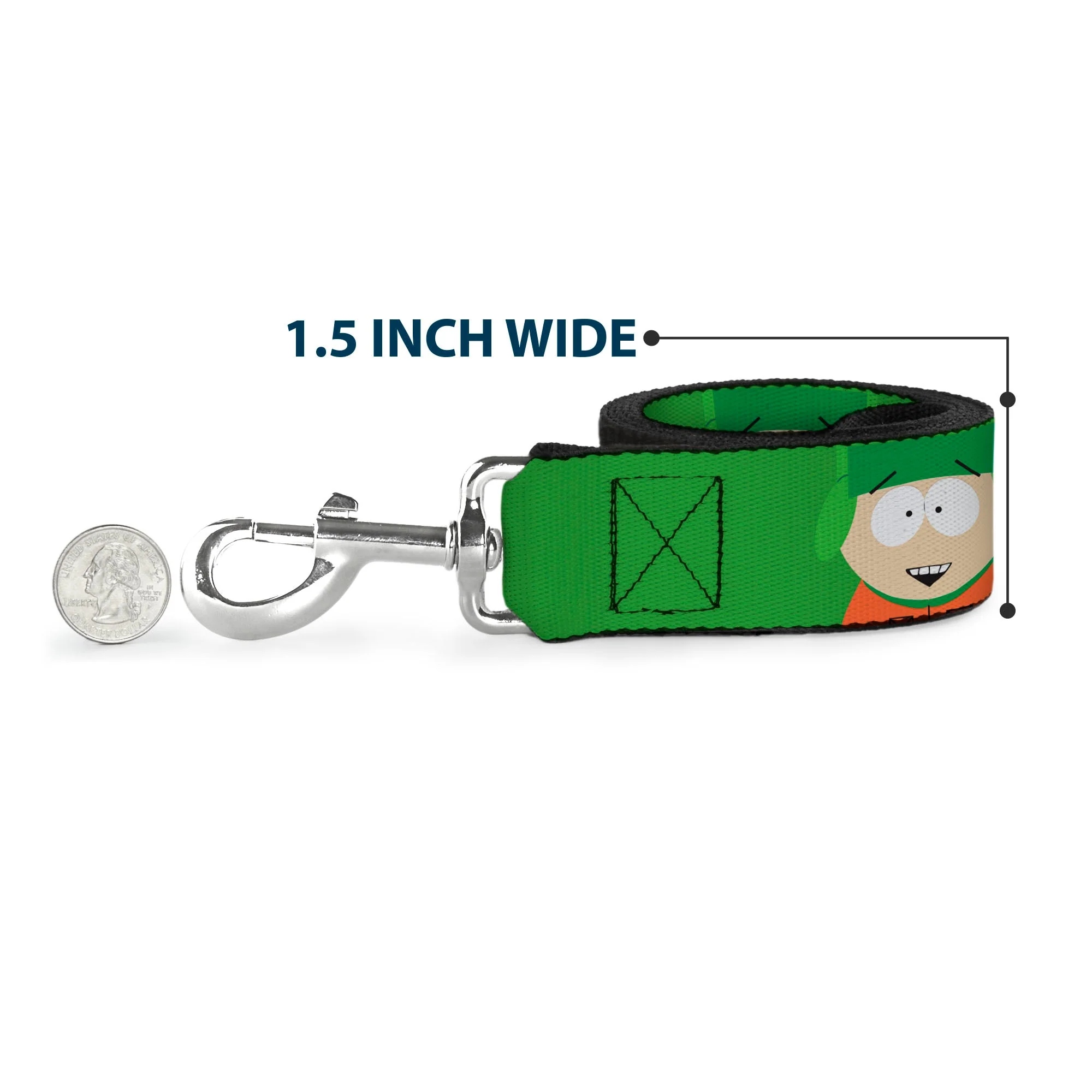 Dog Leash - South Park Kyle Expressions Greens - Image 6