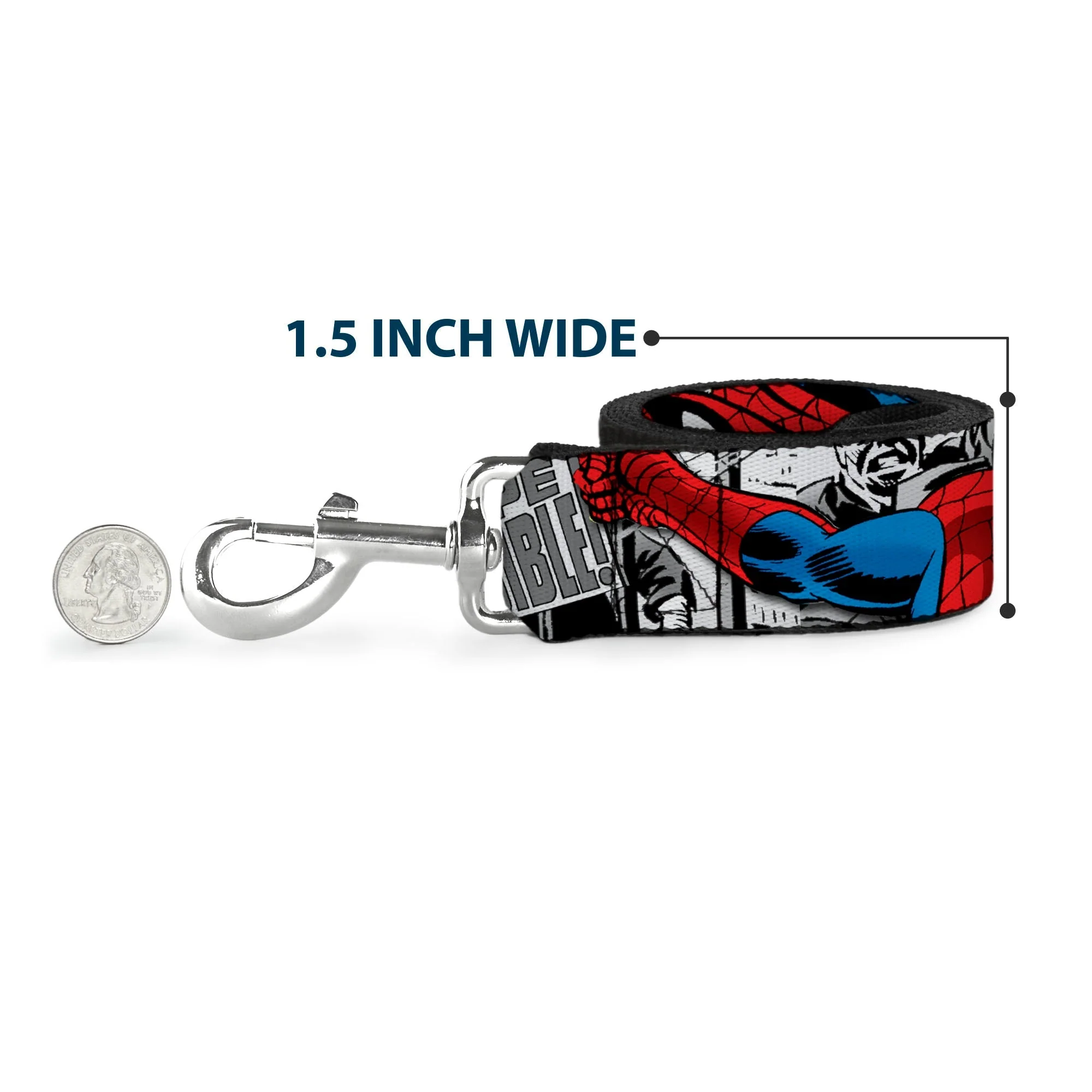 Dog Leash - Spider-Man Action ESCAPE IMPOSSIBLE Gray - Image 6