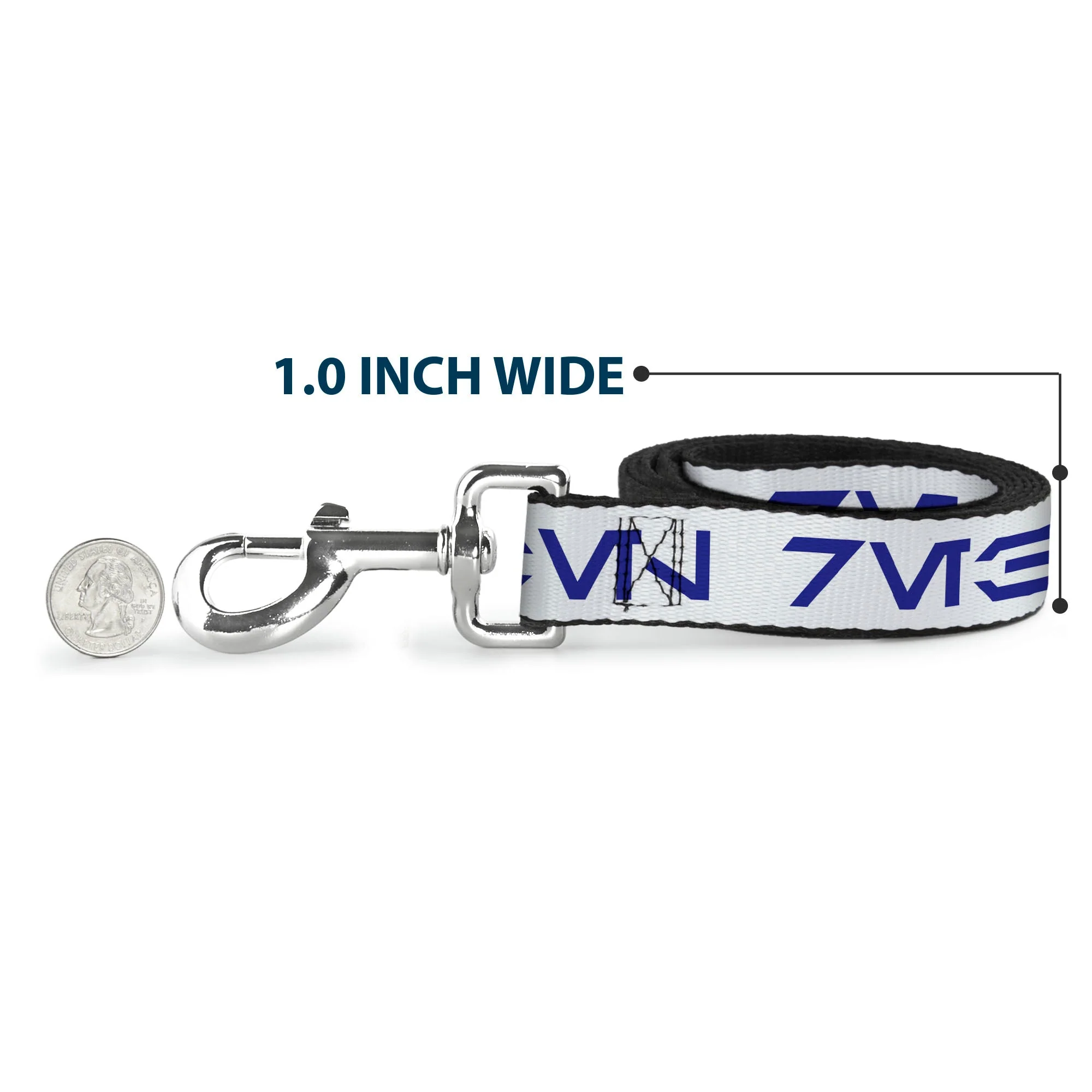 Dog Leash - Star Wars Aurebesh REBEL White/Blue - Image 5