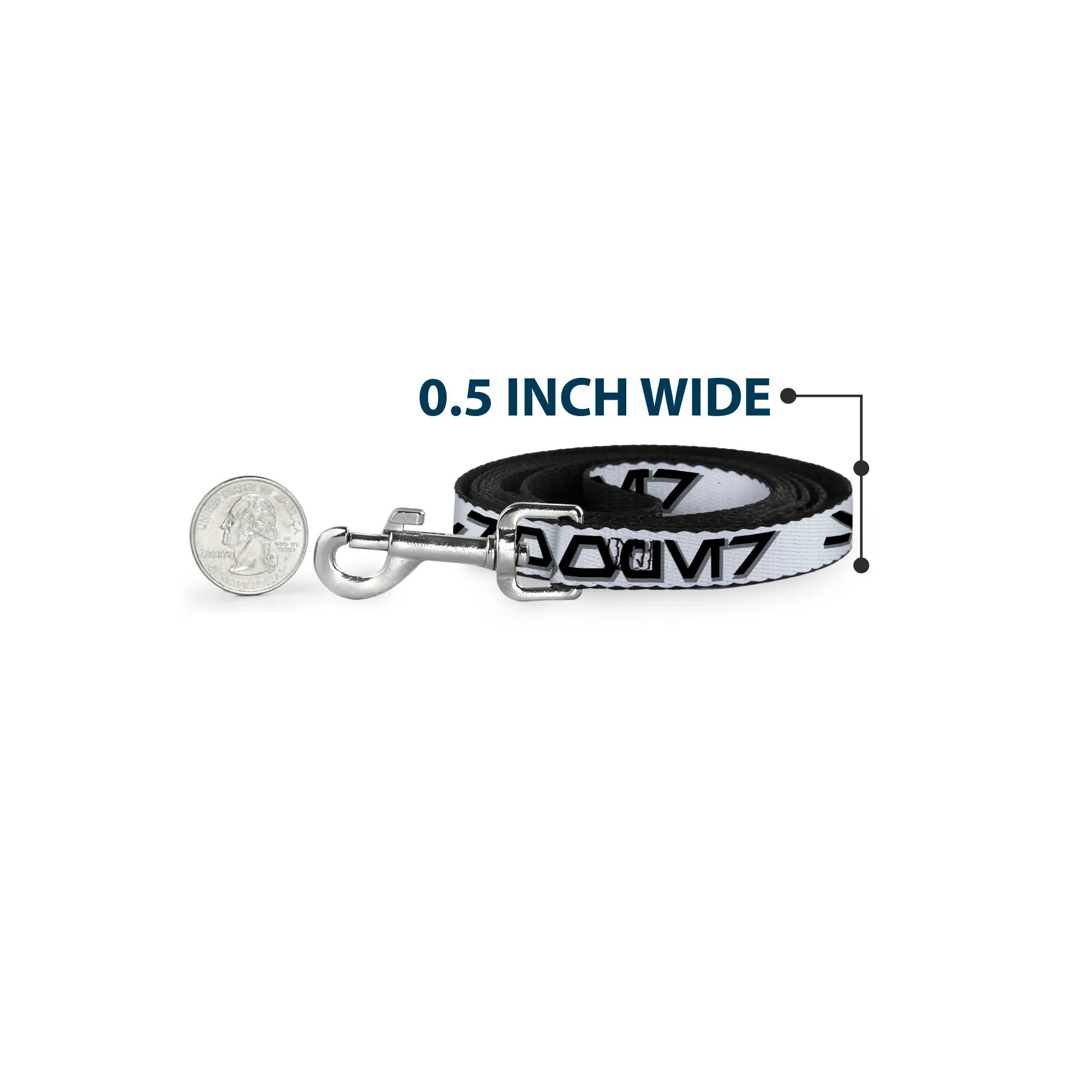 Dog Leash - Star Wars Aurebesh STORMTROOPER White/Gray/Black - Image 4