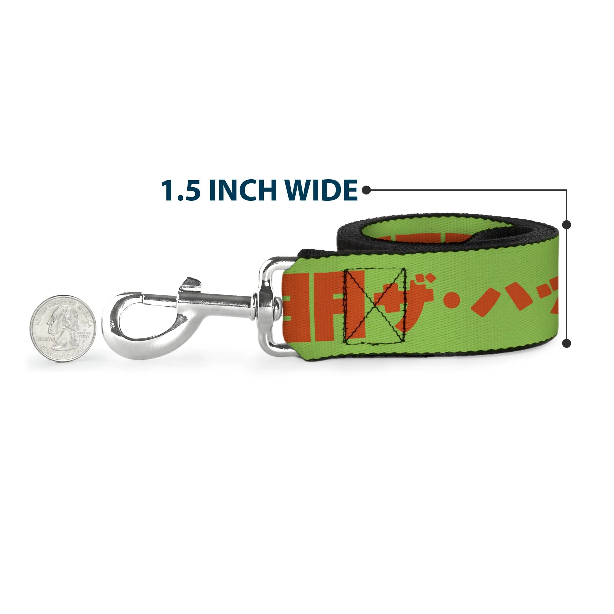Dog Leash - Star Wars JABBA THE HUTT Text and Characters Green/Orange - Image 6