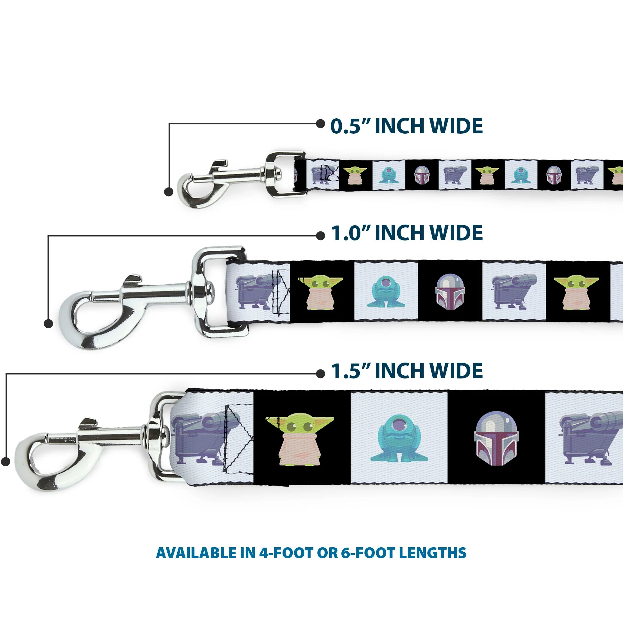 Dog Leash - Star Wars Mandalorian 4-Character Pose Blocks - Image 3