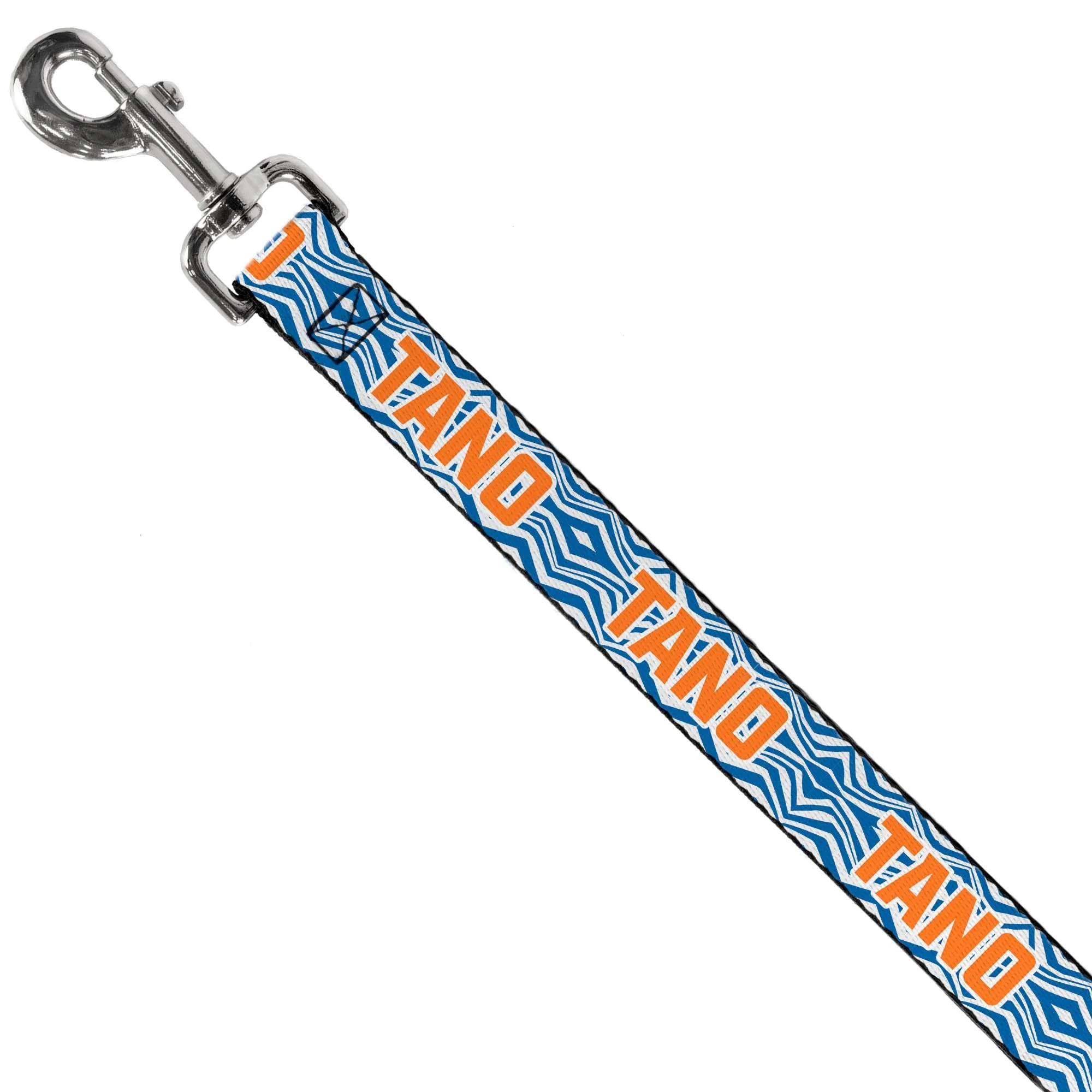 Dog Leash - Star Wars The Clone Wars Ahsoka TANO Text Waves White/Blue/Orange - Image 2